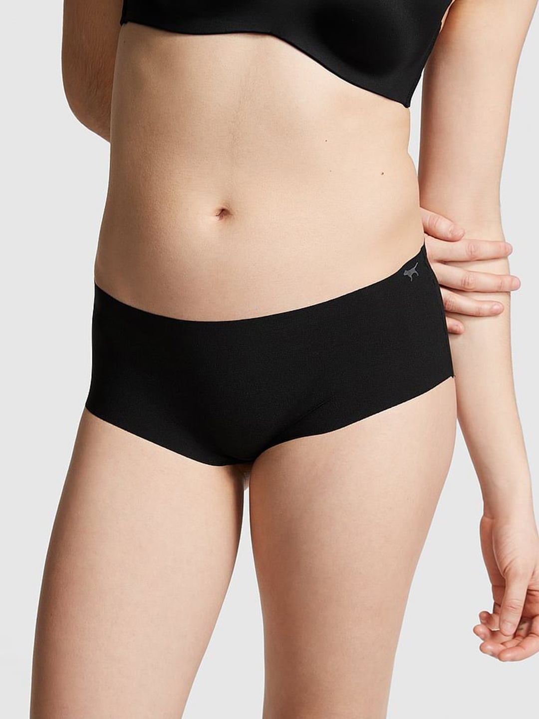 

Victoria's Secret Mid Rise Boy Shorts Briefs 111991732ZUO, Black