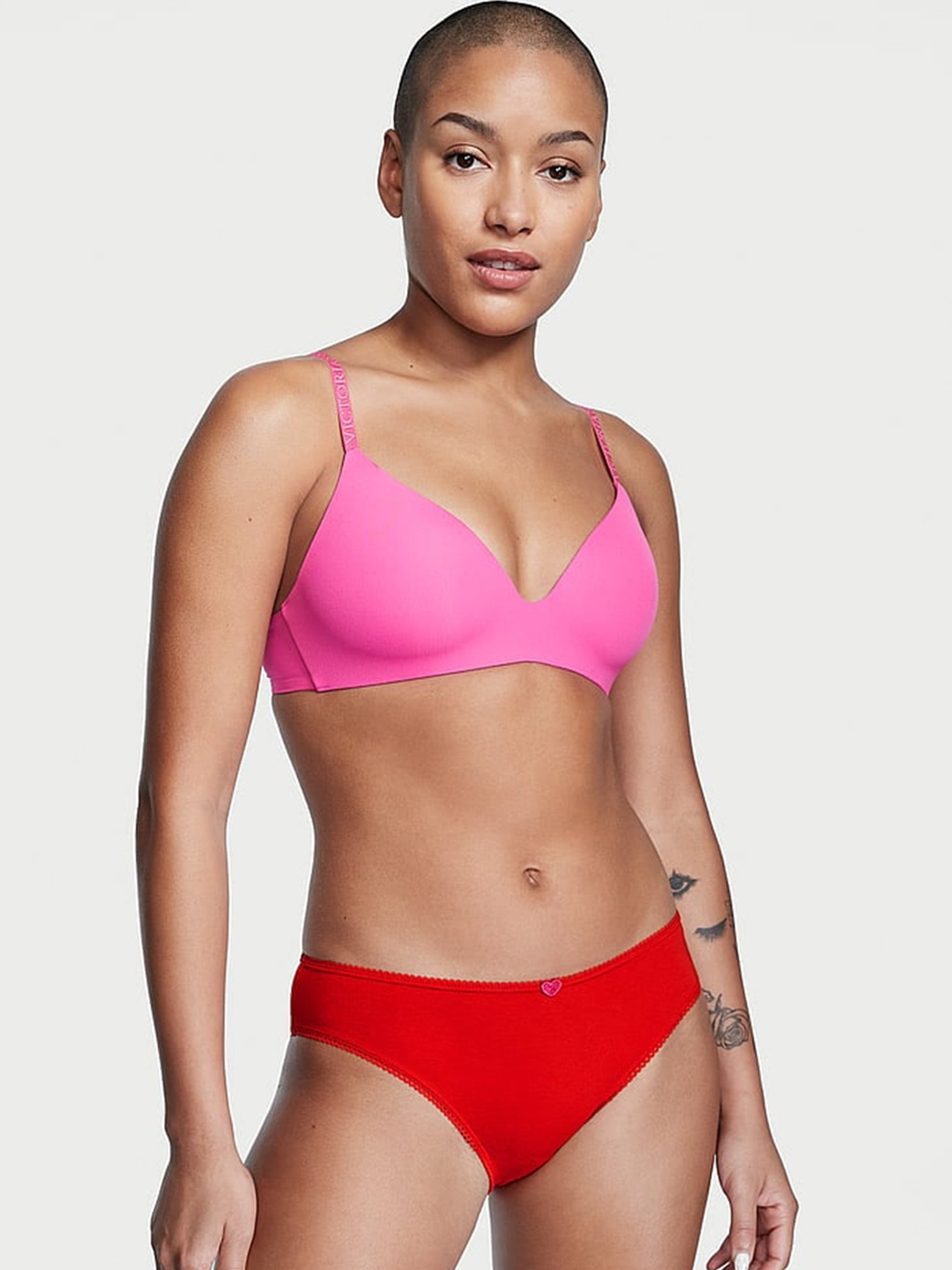

Victoria's Secret Stretch Bikini Briefs- 111994555FSU, Red