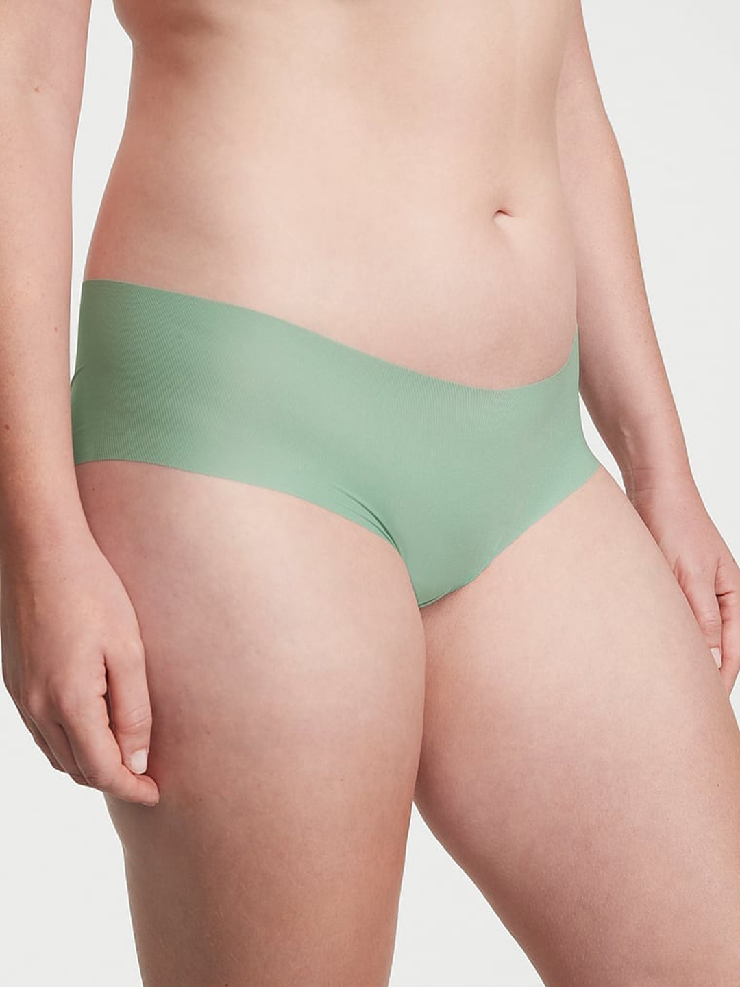 

Victoria's Secret No-Show Lace Hiphugger Briefs-1123769046K1, Green