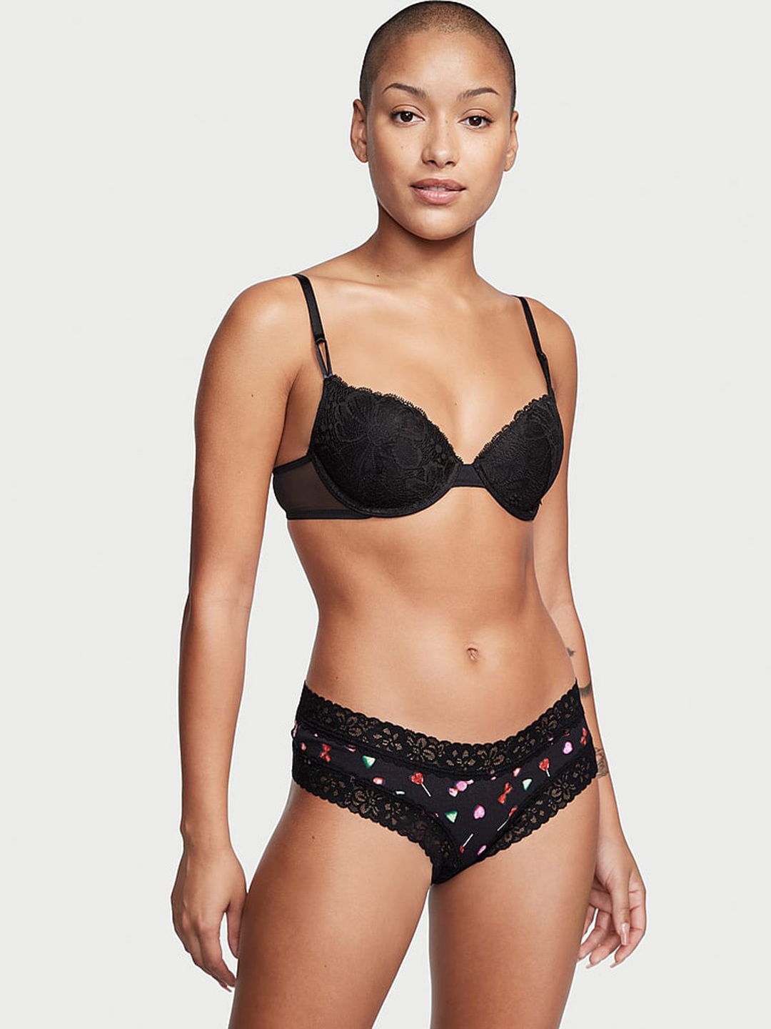 

Victoria's Secret Self-Designed Basic Briefs 111506095R04, Black