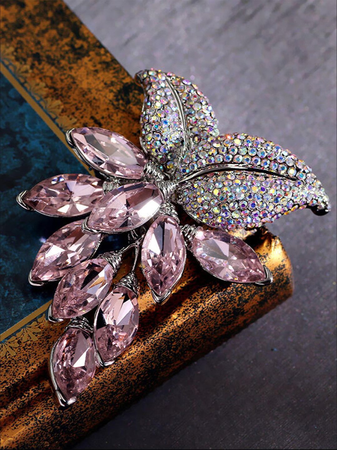 

YouBella Women Brooch, Pink
