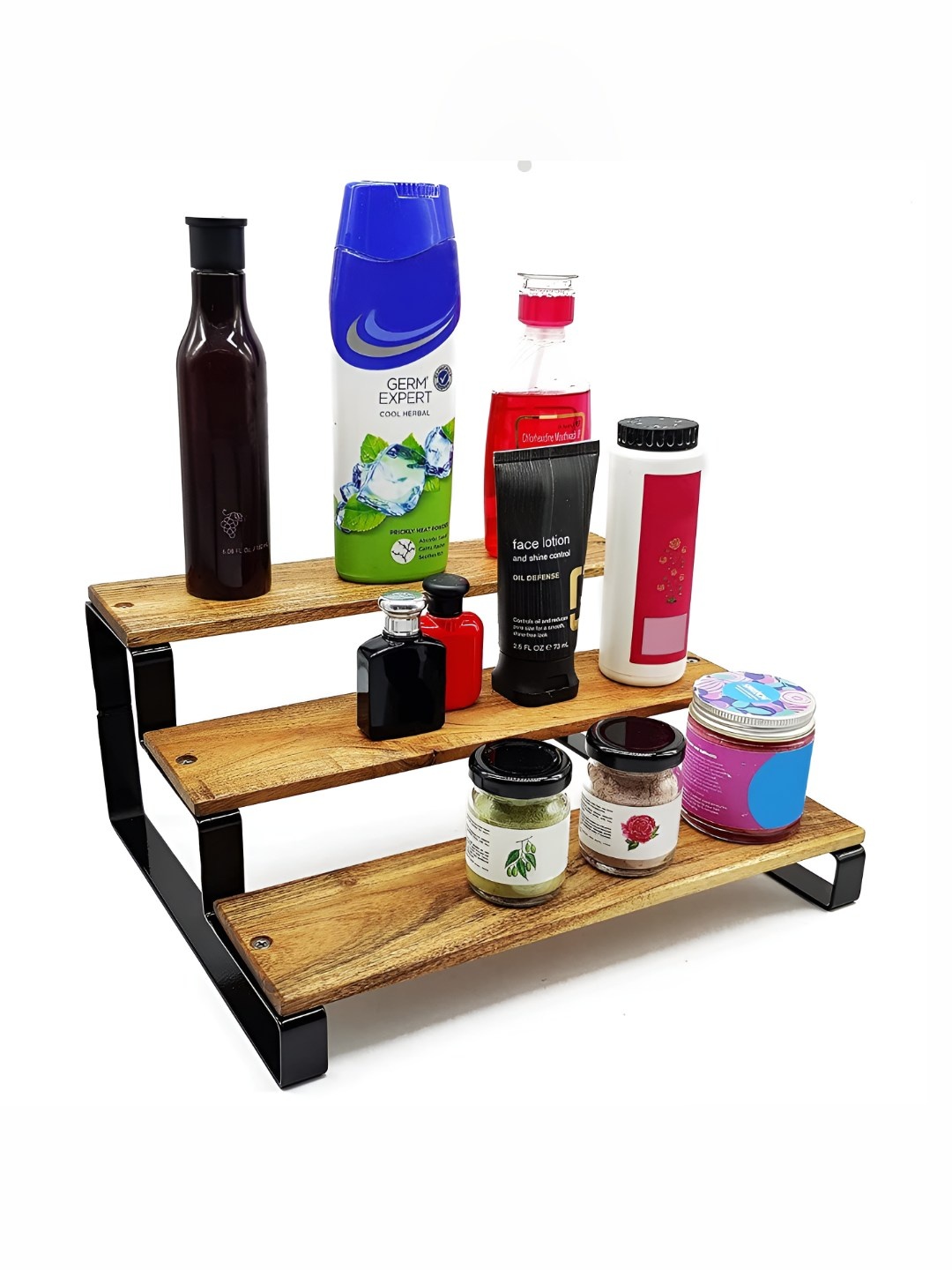 

appeasy Brown 3-Tier Shelf Multi-Utility Organiser