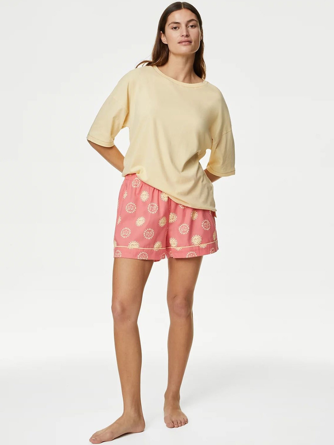 

Marks & Spencer Women Night suit, Yellow