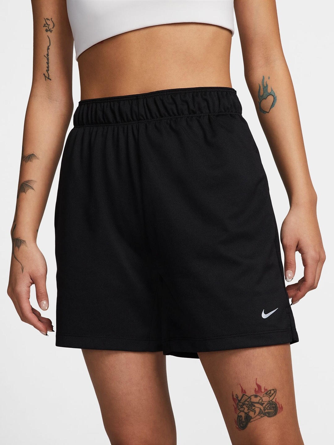 

Nike Dri-FIT Attack Women's Mid-Rise 13cm (approx.) Unlined Shorts, Black