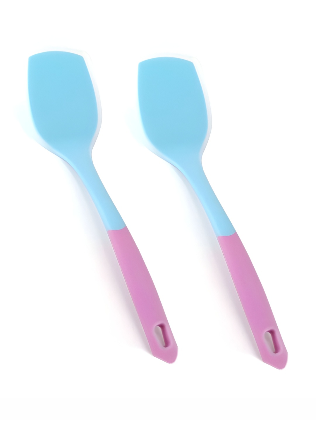 

P-Plus International 2-Pcs Blue & Purple Colourblocked Non Stick CookingSpatula