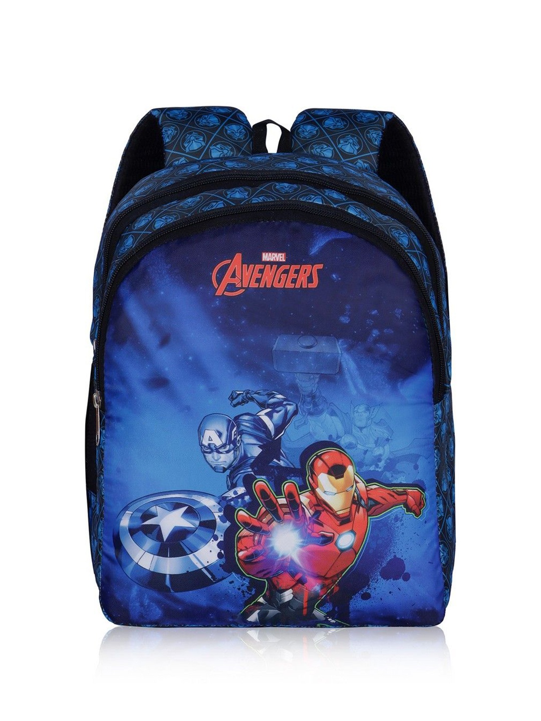 

Priority Boys Graphic Printed Ergonomic School Backpack, Blue