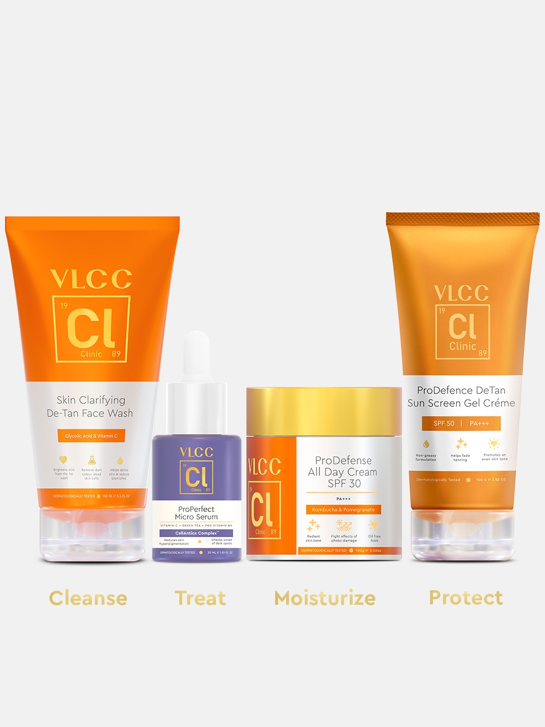 

VLCC Clinic Fade the Spot Regime for Dark Spots, Pigmentation & UV Protection, Orange