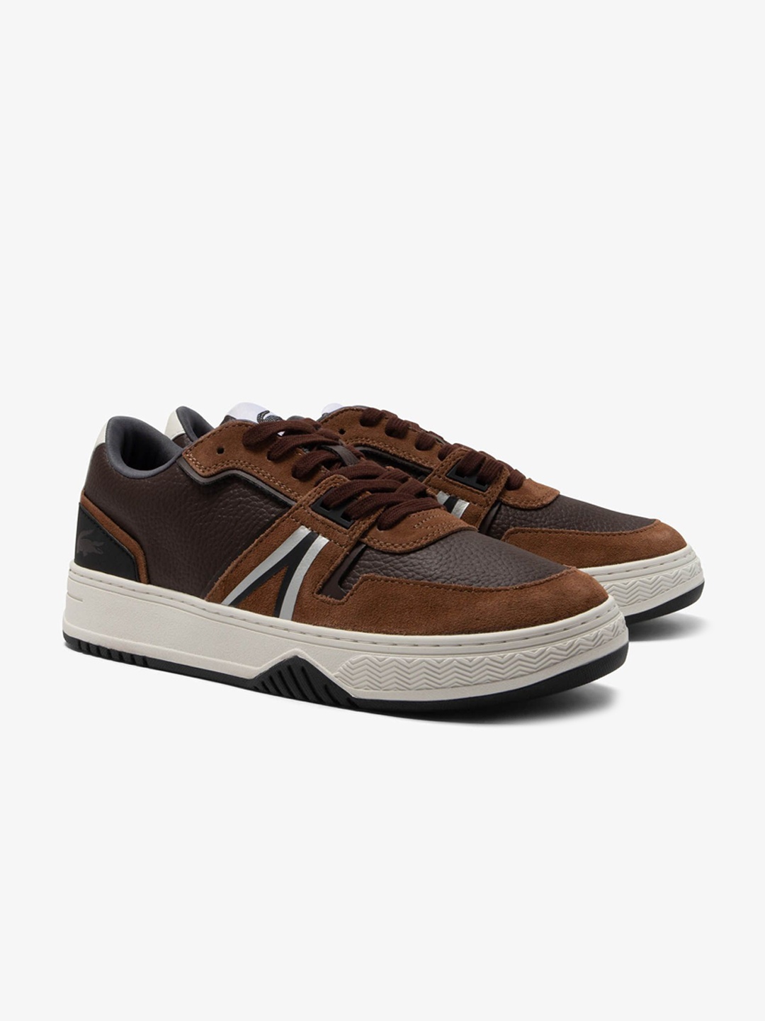 

Lacoste Men Leather Sneakers, Brown