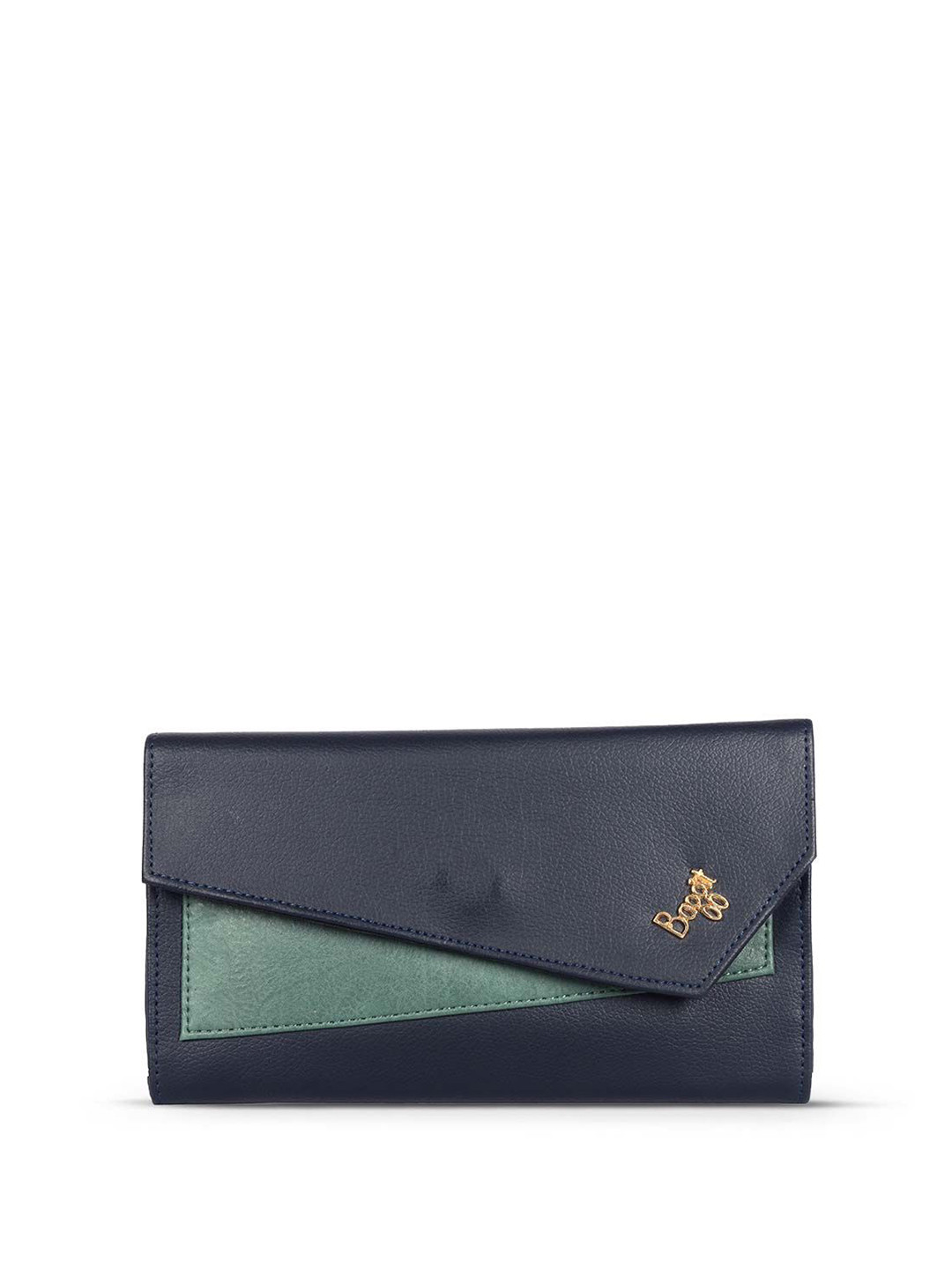 

Baggit Women Three Fold Wallet, Blue
