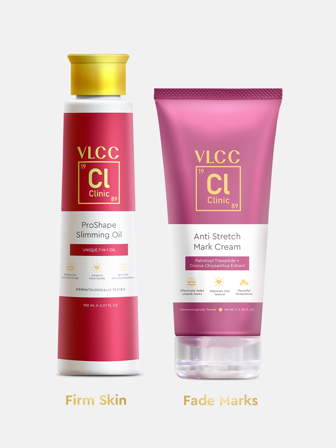 

VLCC Clinic Flab to Fab Regime for Slimming, Firming & Tightening, Red