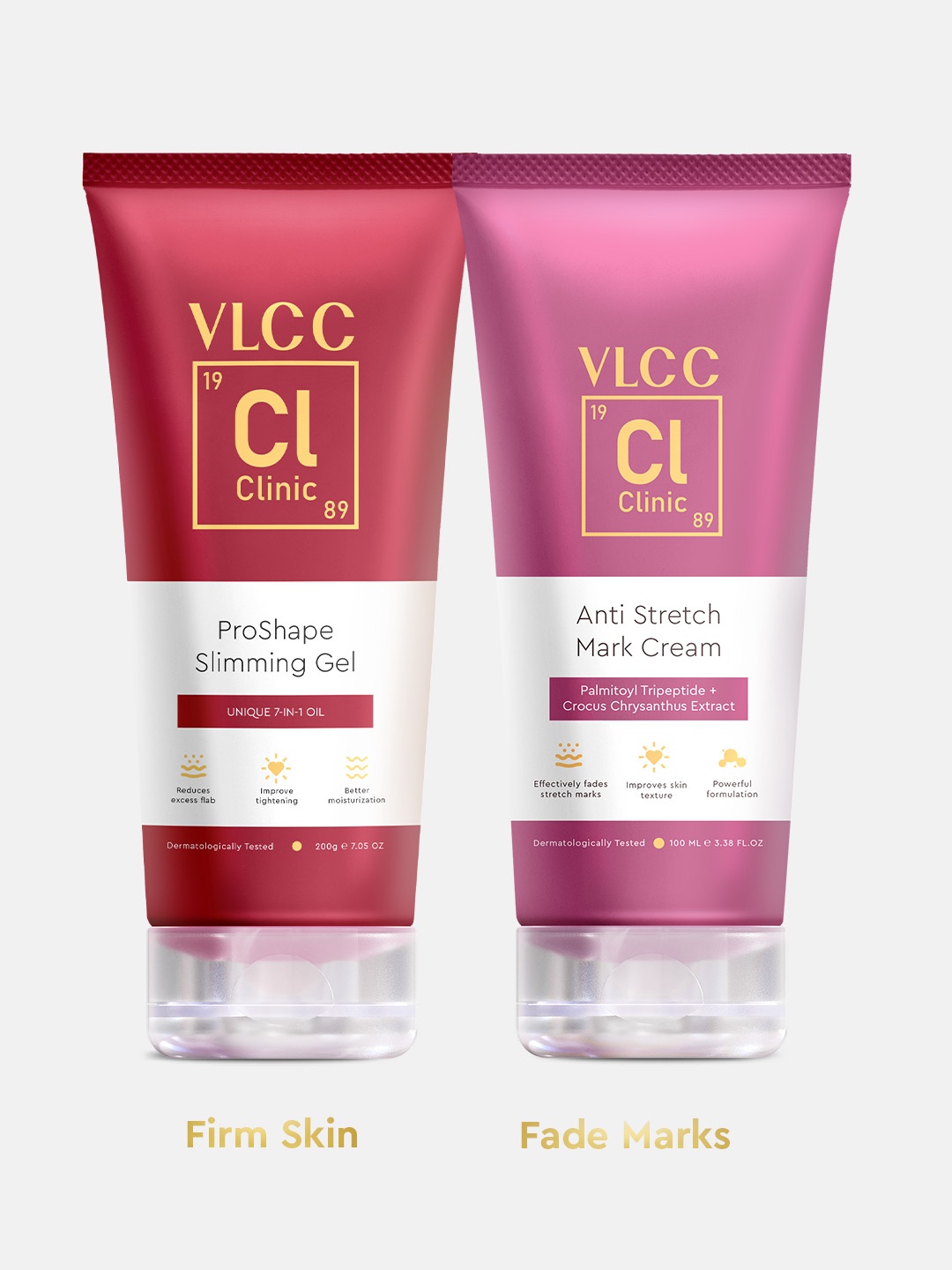 

VLCC Clinic Firming & Slimming Regime for Slimming, Firming & Tightening, Pink