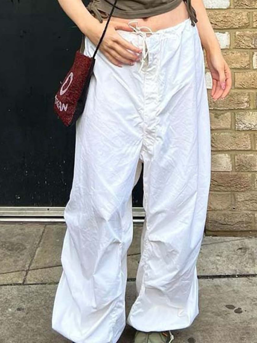 

Stylecast X KPOP Women Comfort Loose Fit Chinos Trouser, White