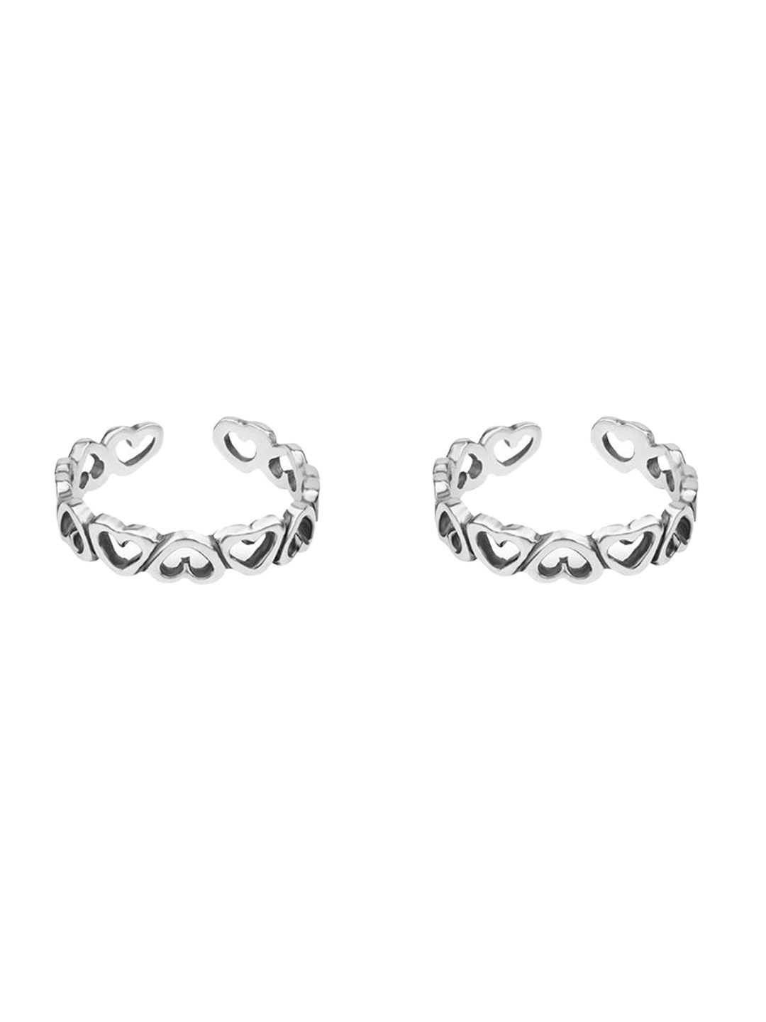 

Nistra Heartbeat Sterling Silver Toe Rings