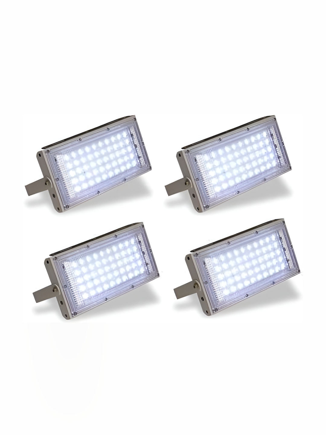 

SPARK WORLD White Metal Textured Outdoor Lamps