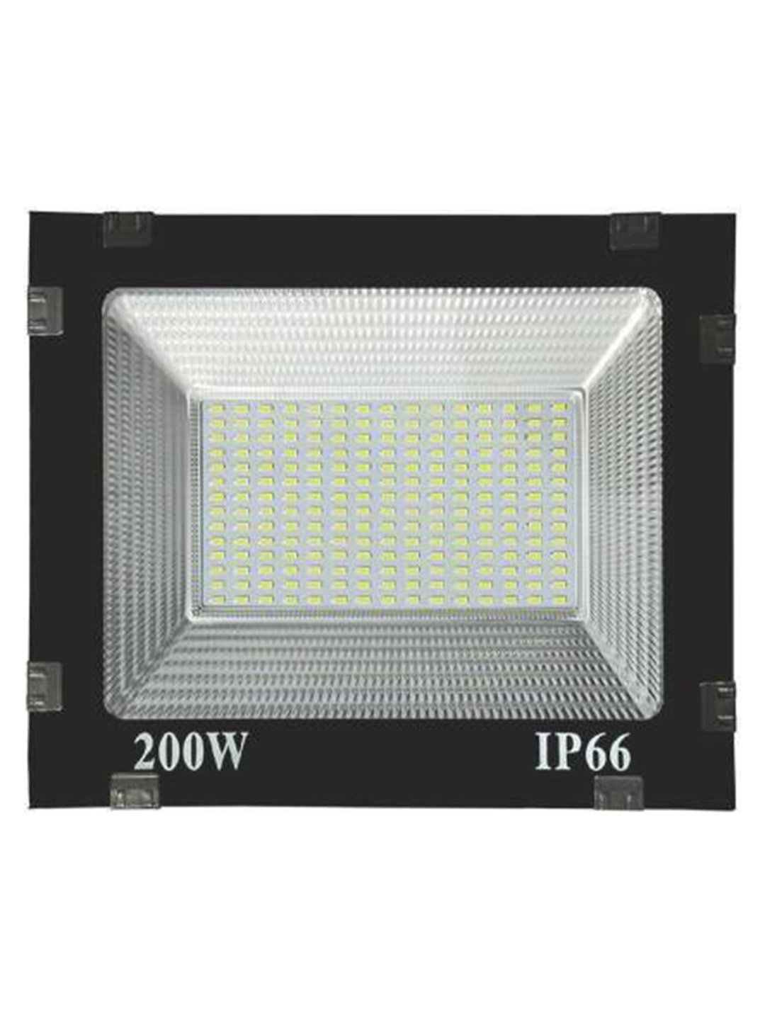 

SPARK WORLD White Textured Square Outdoor Lamp