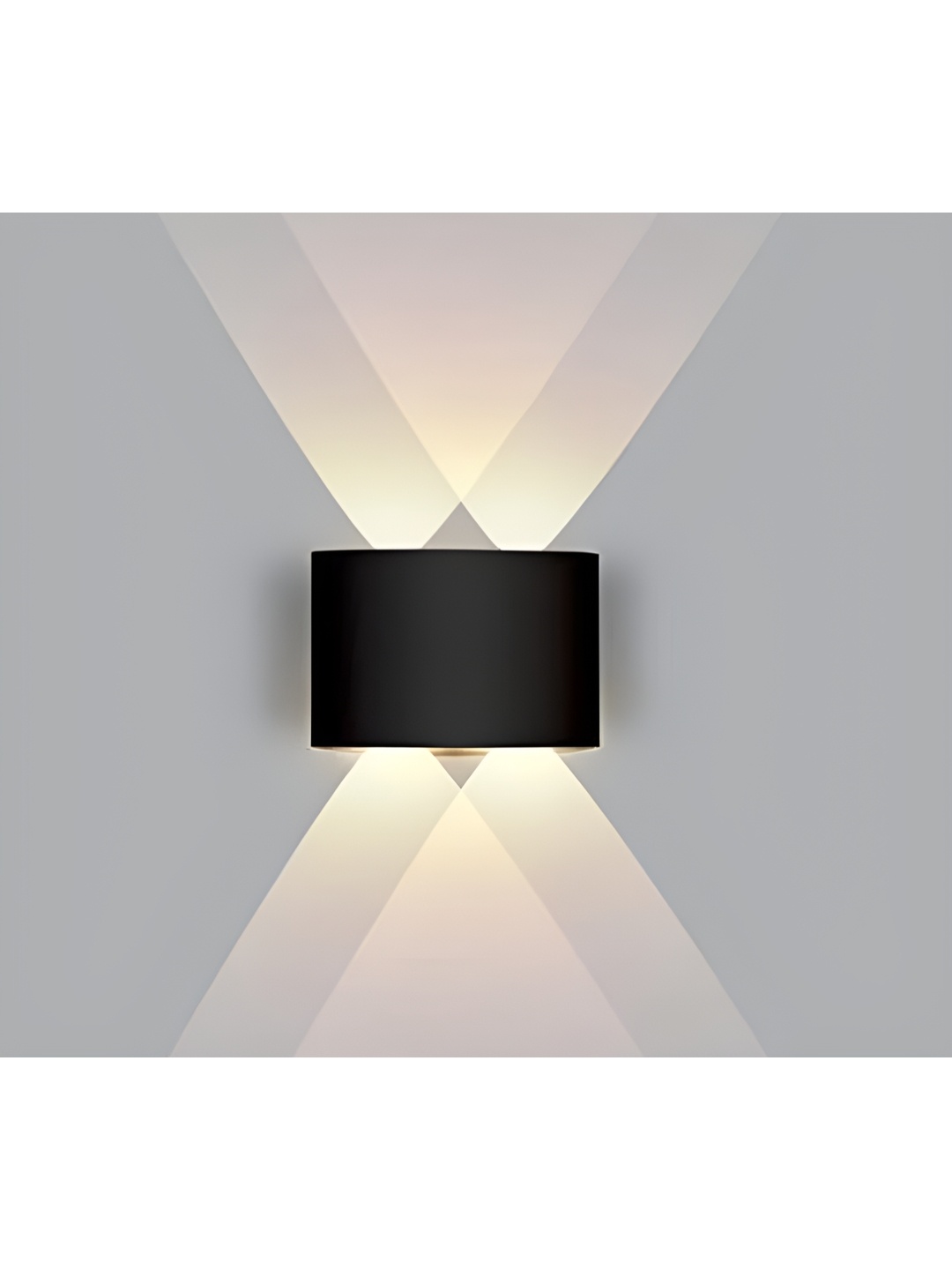 

SPARK WORLD Black Spherical Wooden Outdoor Lamp