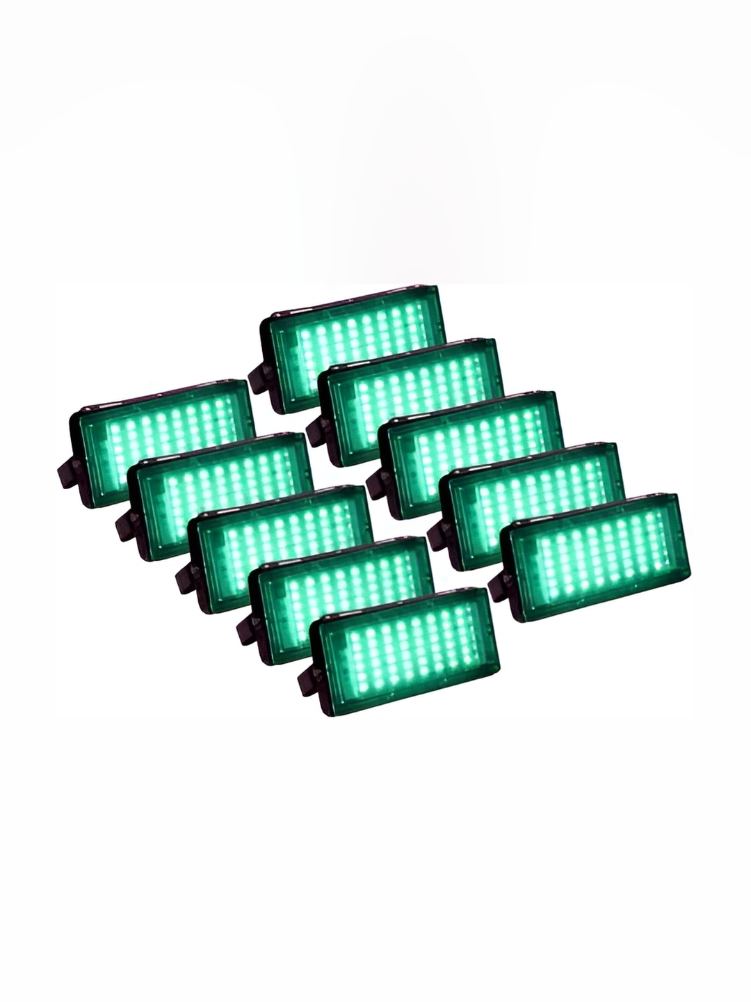 

SPARK WORLD Green 10 Pieces Self Assembly Outdoor Lamps