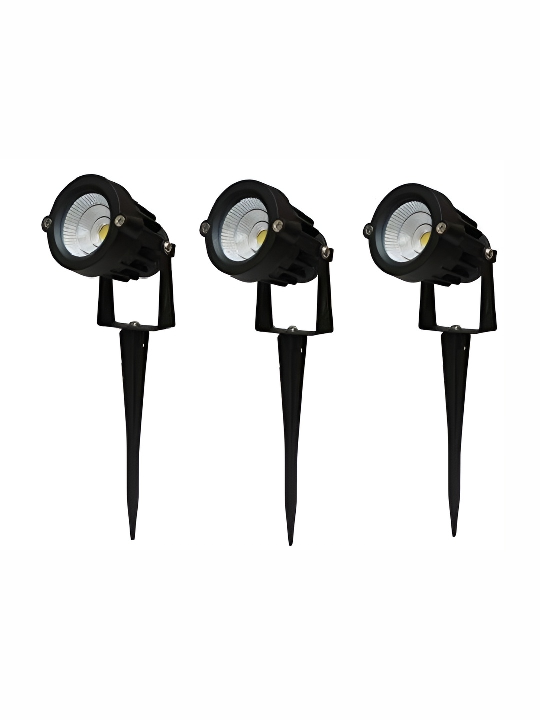 

SPARK WORLD 3-Pcs Yellow Acrylic Outdoor Lamps