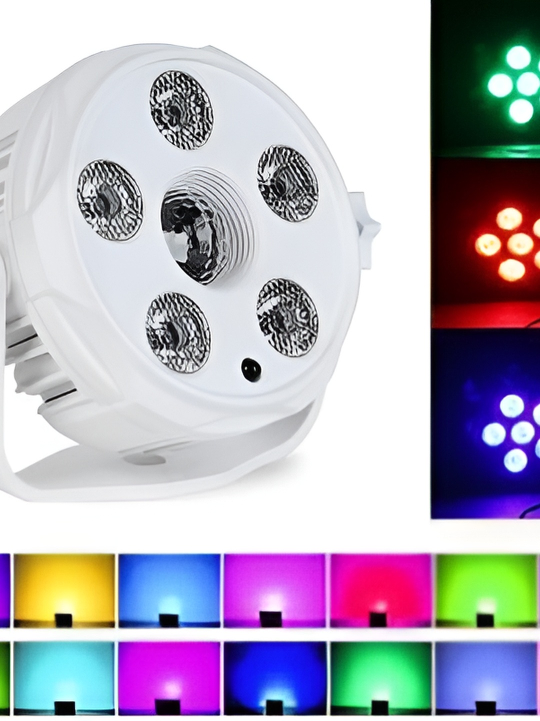 

SPARK WORLD Green & Blue Rectangle Self Assembly Outdoor Lamps, White