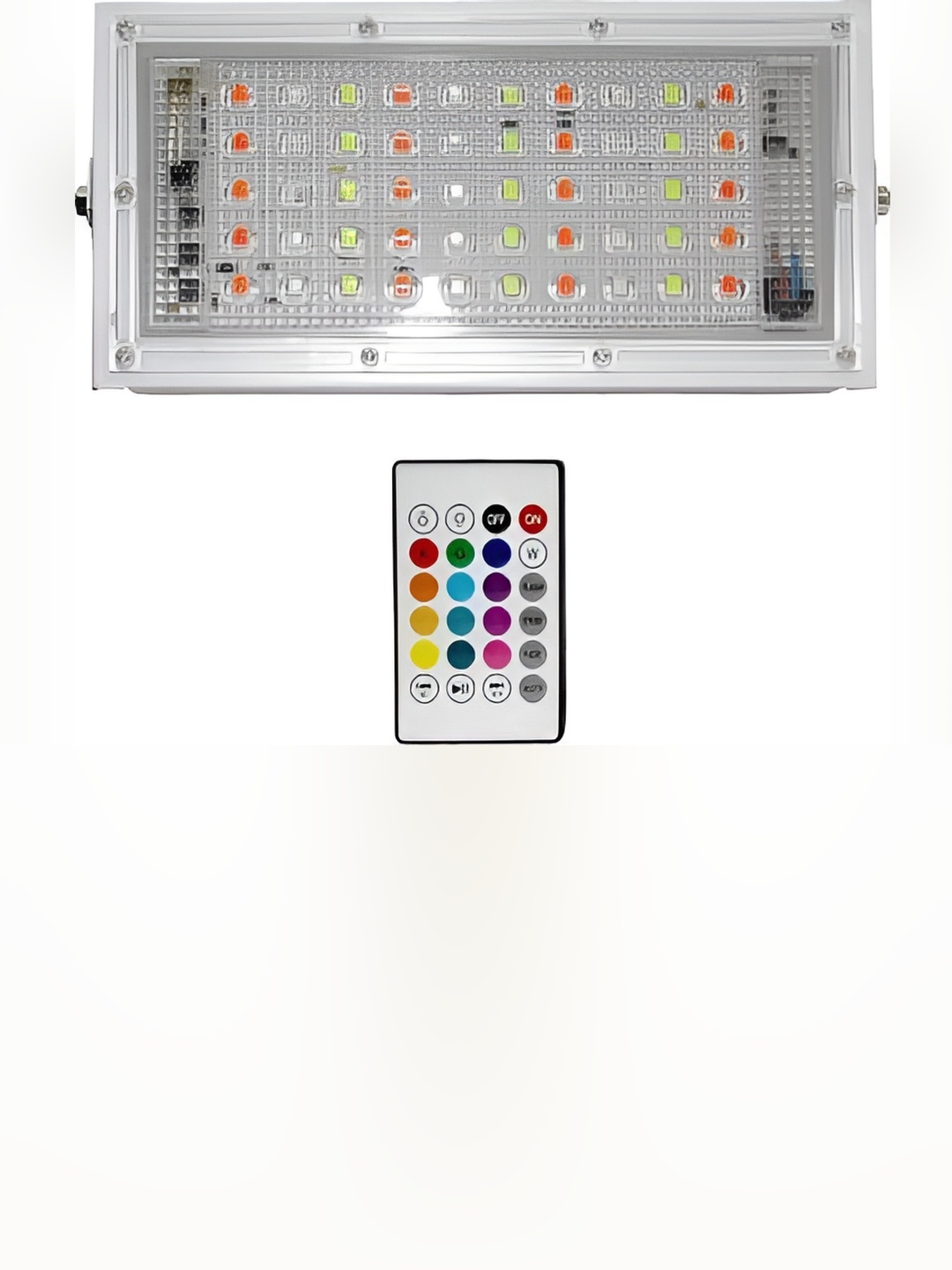 

SPARK WORLD Color Changing Off White Self Assembly Outdoor Lamp
