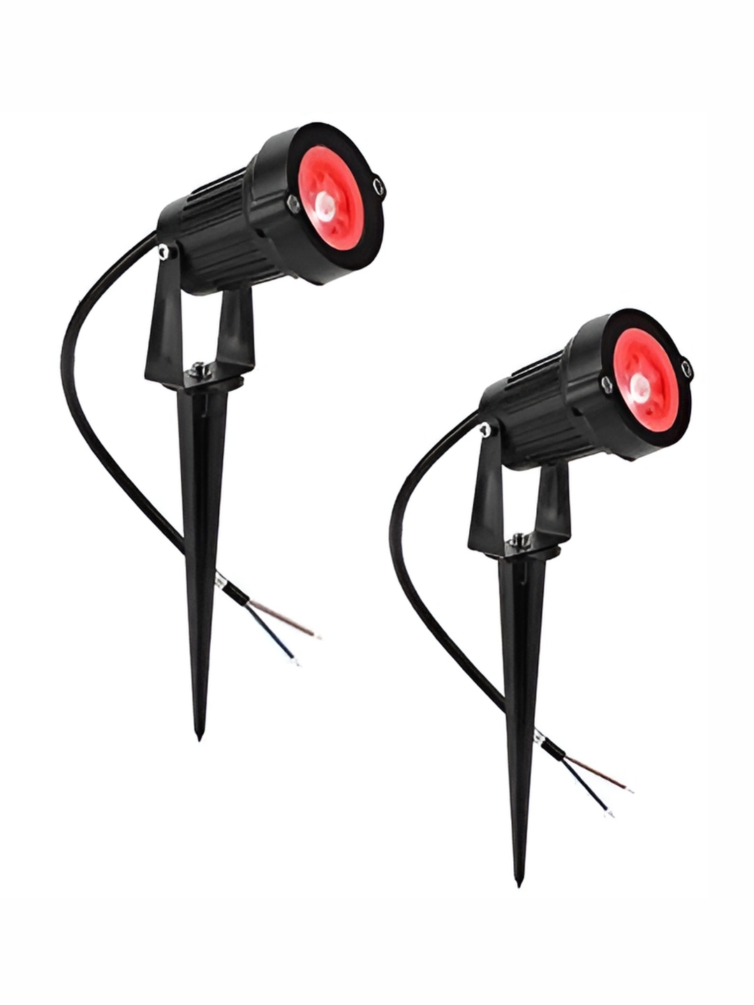 

SPARK WORLD 2-Pcs Red Outdoor Lamps