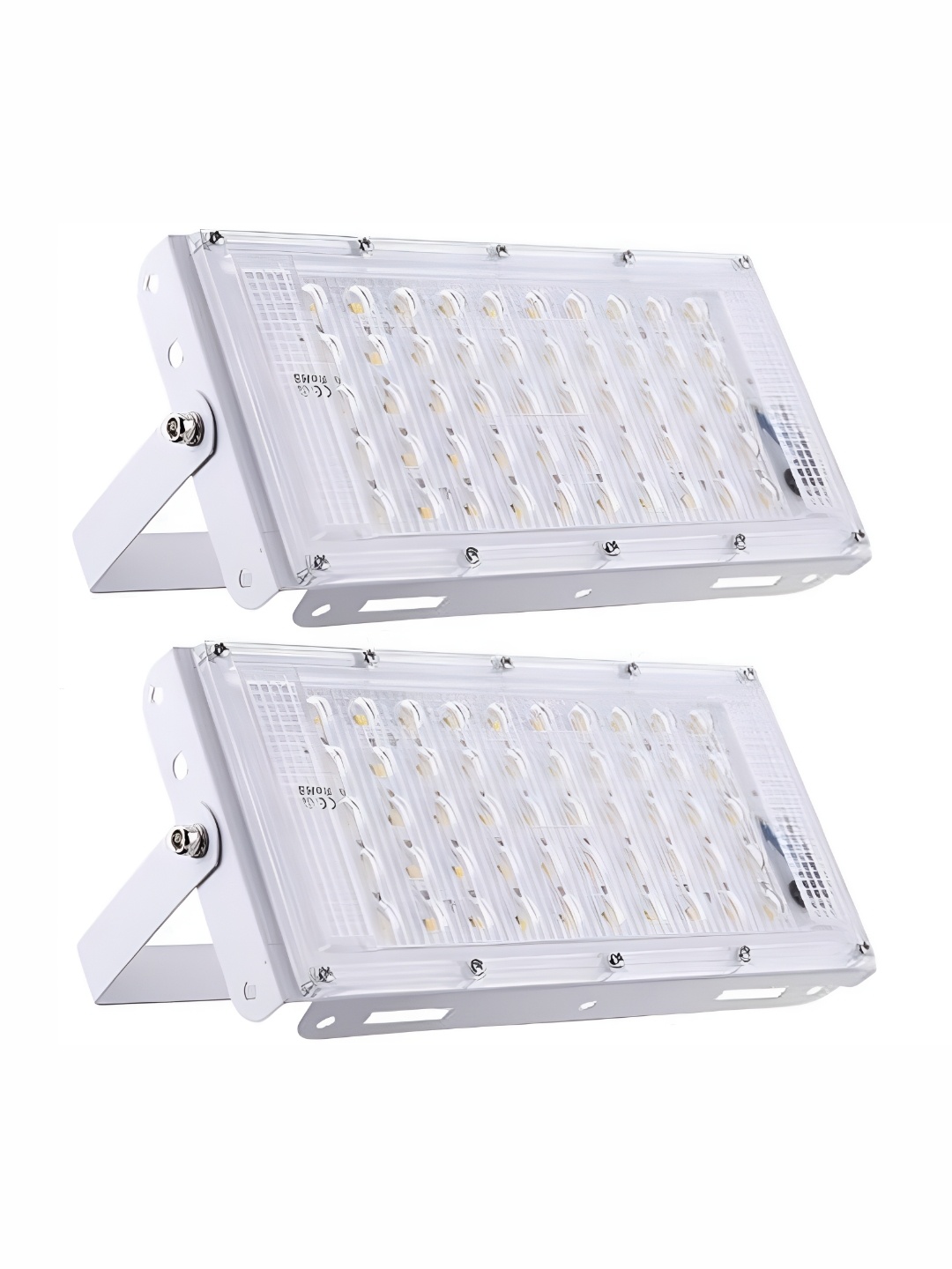 

SPARK WORLD White 2-Pcs Aluminum Outdoor Lamps