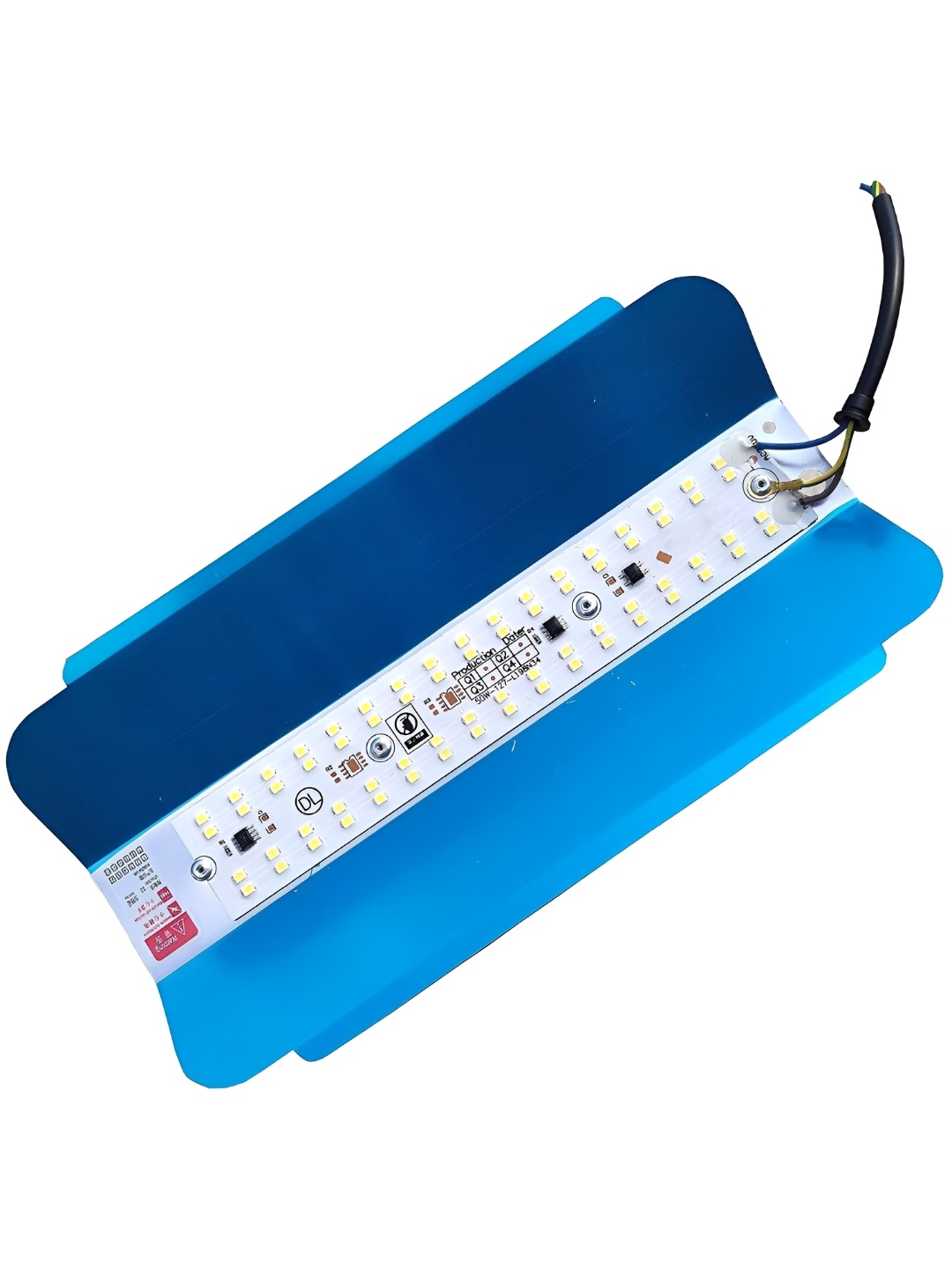 

SPARK WORLD Blue Rectangle Shaped Waterproof Outdoor Lamp