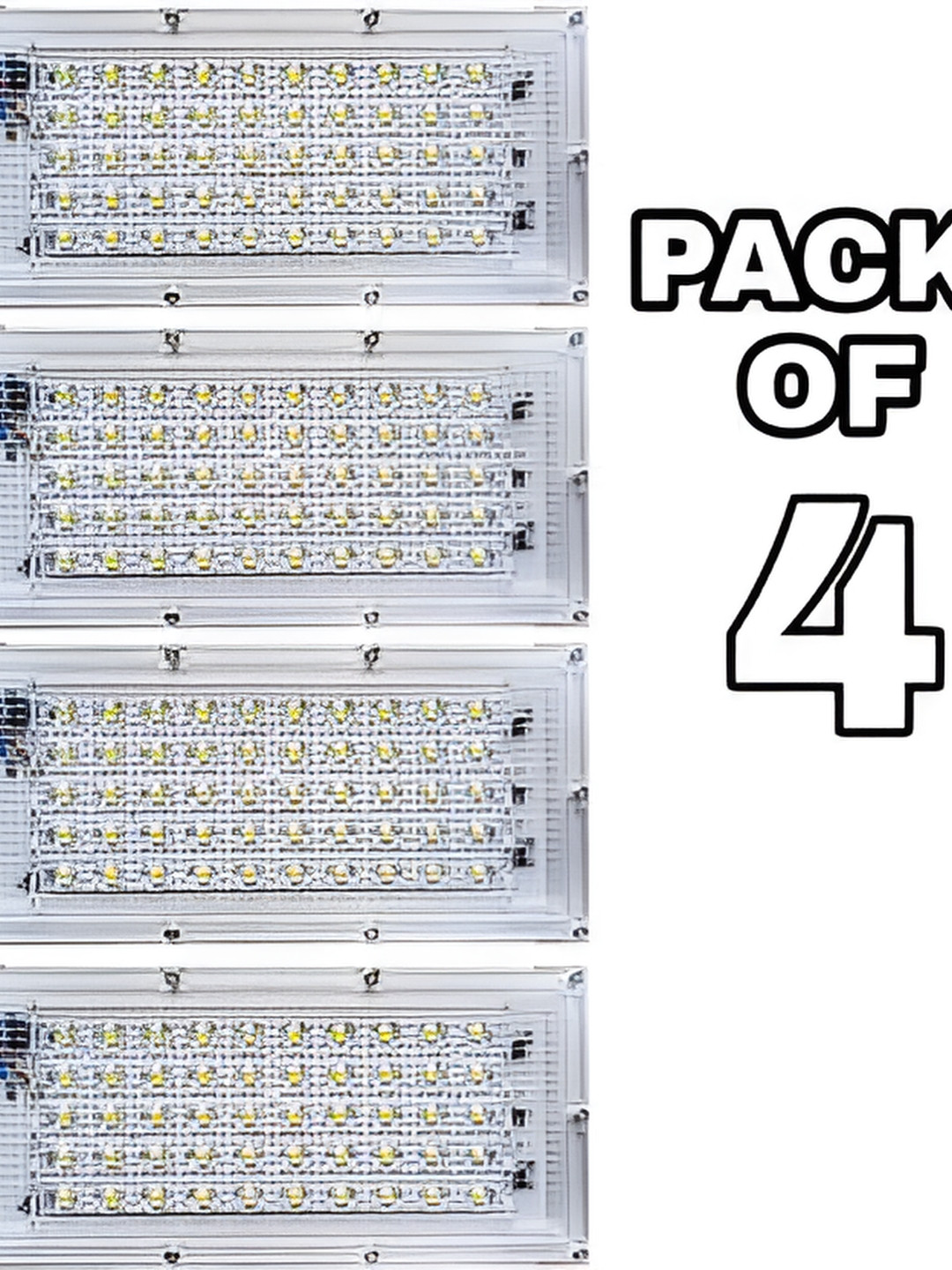 

SPARK WORLD Black & White 4 Pieces Textured Outdoor Lamps