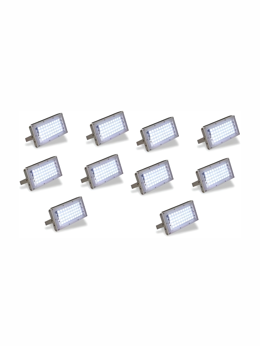 

SPARK WORLD 10-Pcs White Outdoor Lamps