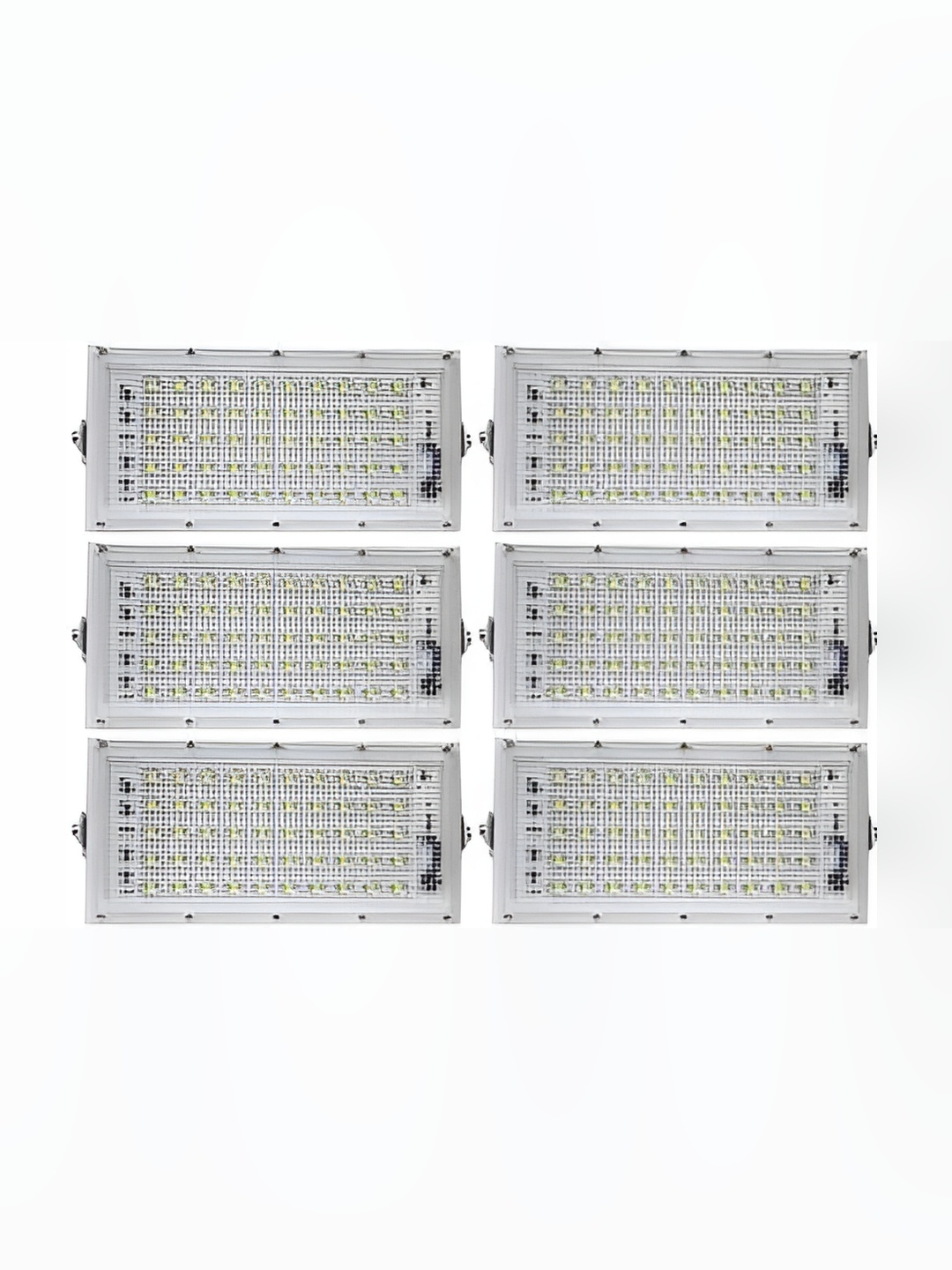 

SPARK WORLD 6-Pcs White Outdoor Lamps