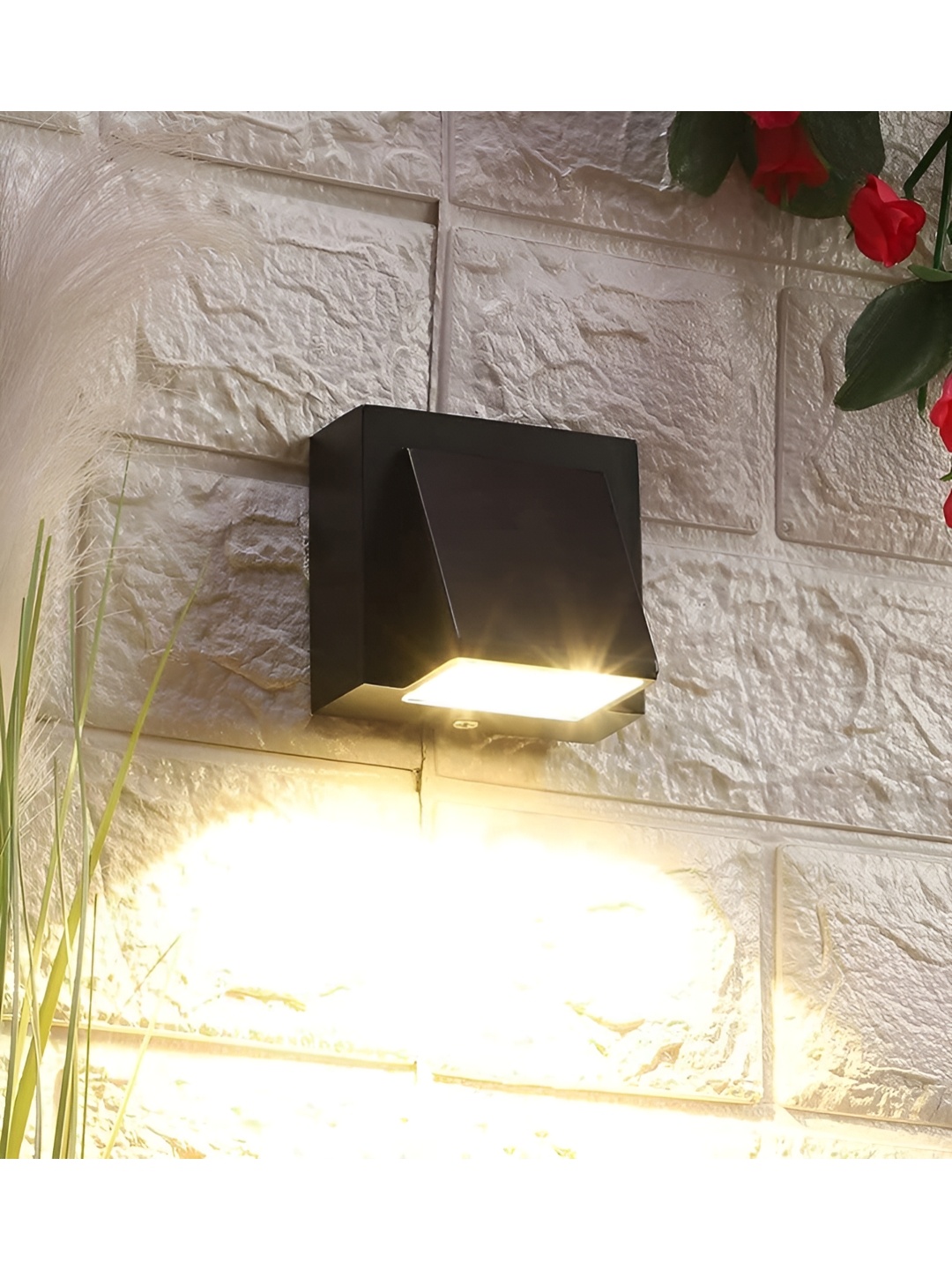 

SPARK WORLD Black Self Assembly Outdoor Lamp