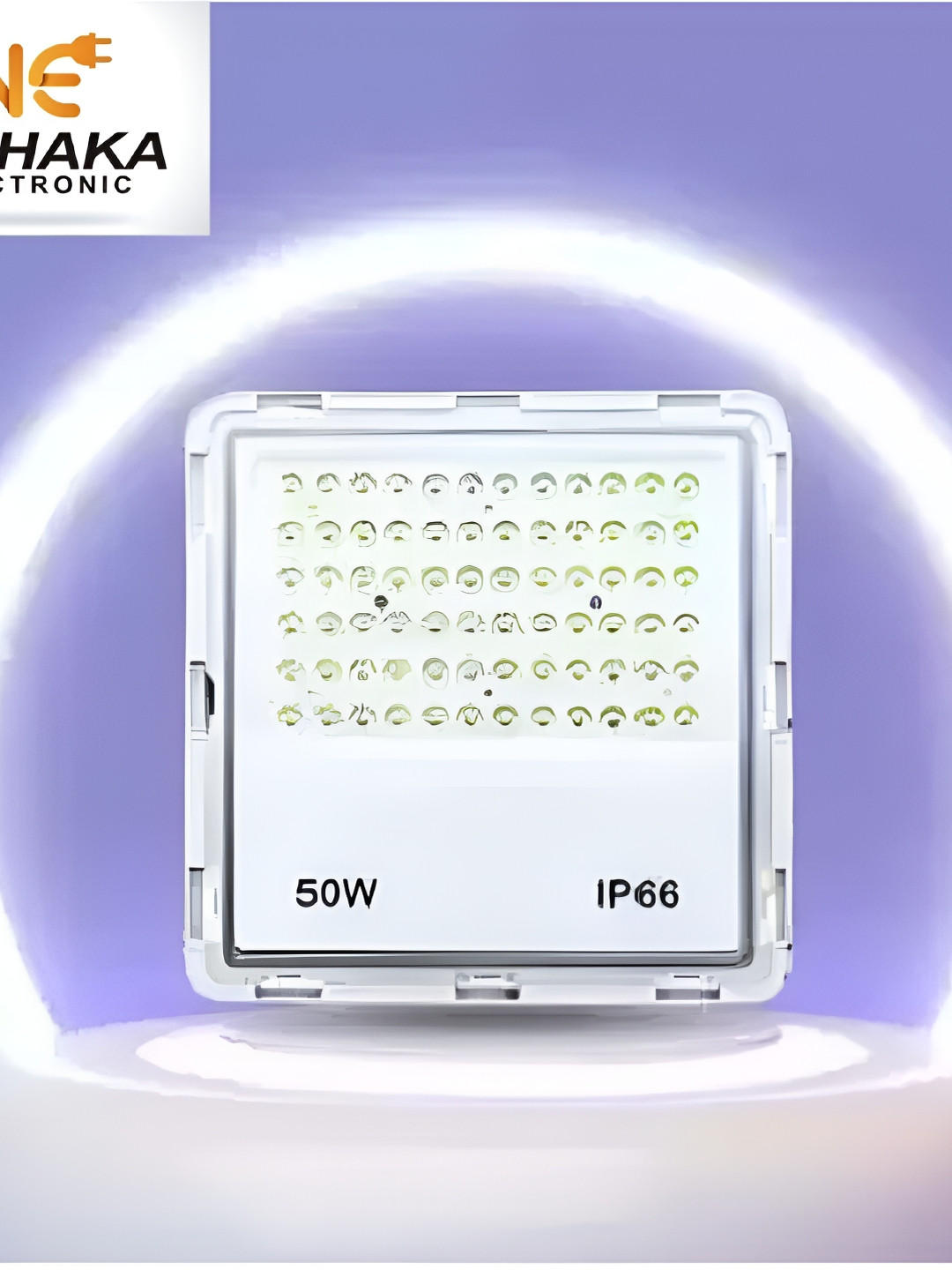 

SPARK WORLD White Iron Square Shaped Outdoor Lamps