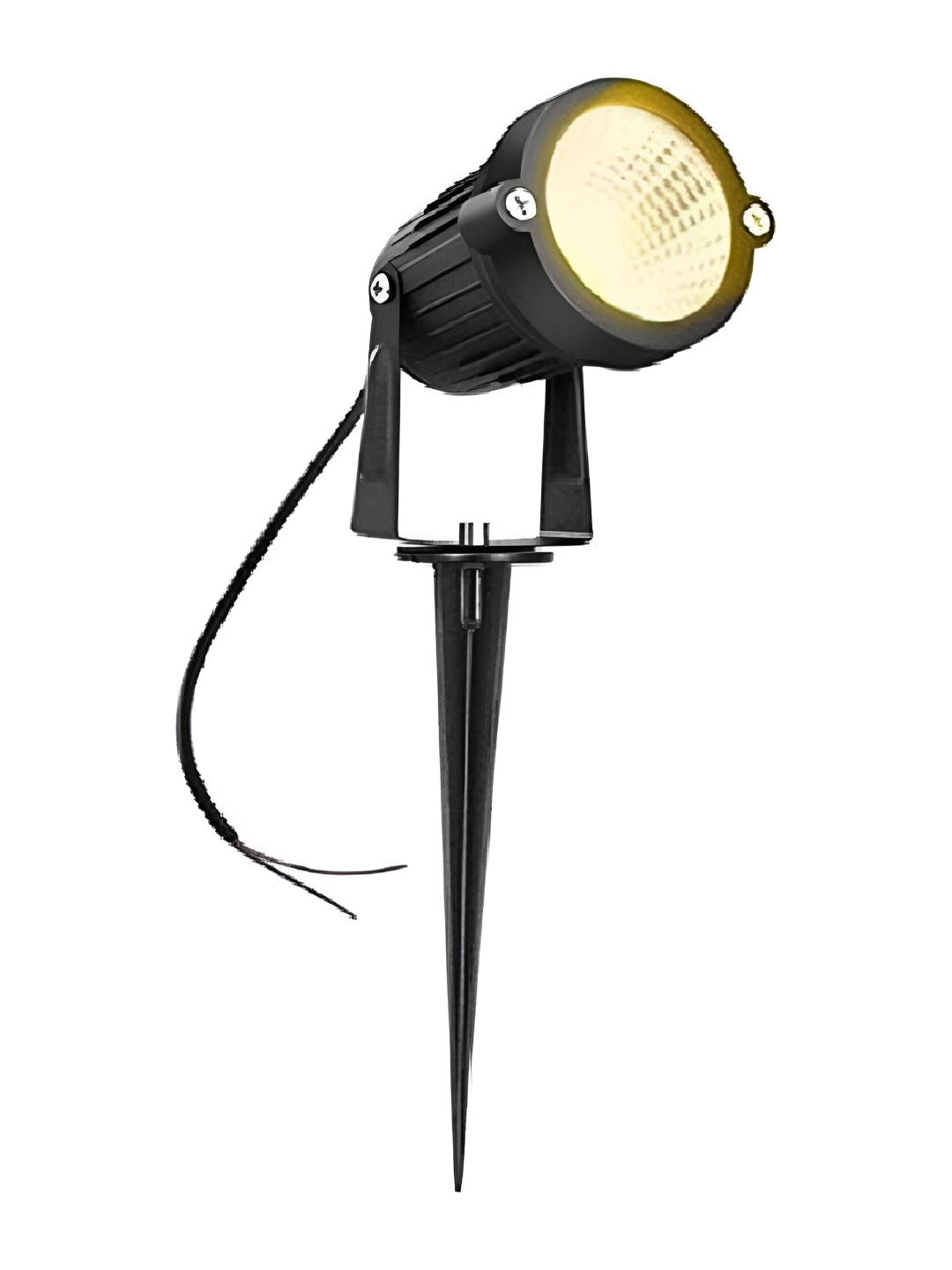 

SPARK WORLD Black Metal Semi-Sphere Self Assembly Outdoor Lamp, Gold