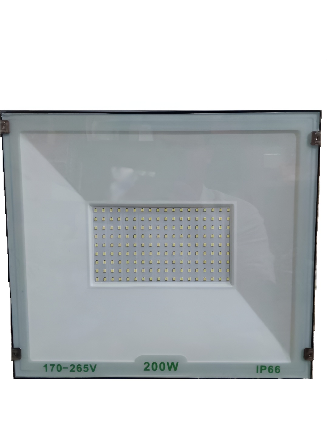 

SPARK WORLD White Metal Square Shaped Outdoor Lamps