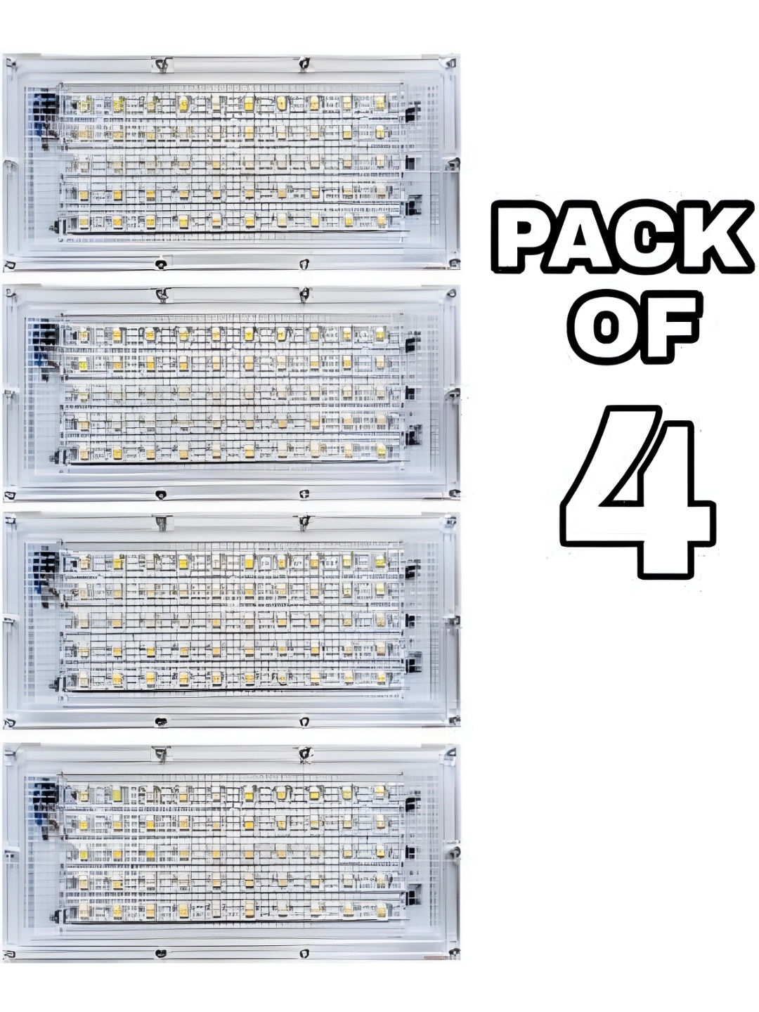 

SPARK WORLD 4-Pcs White Aluminum Outdoor Lamps