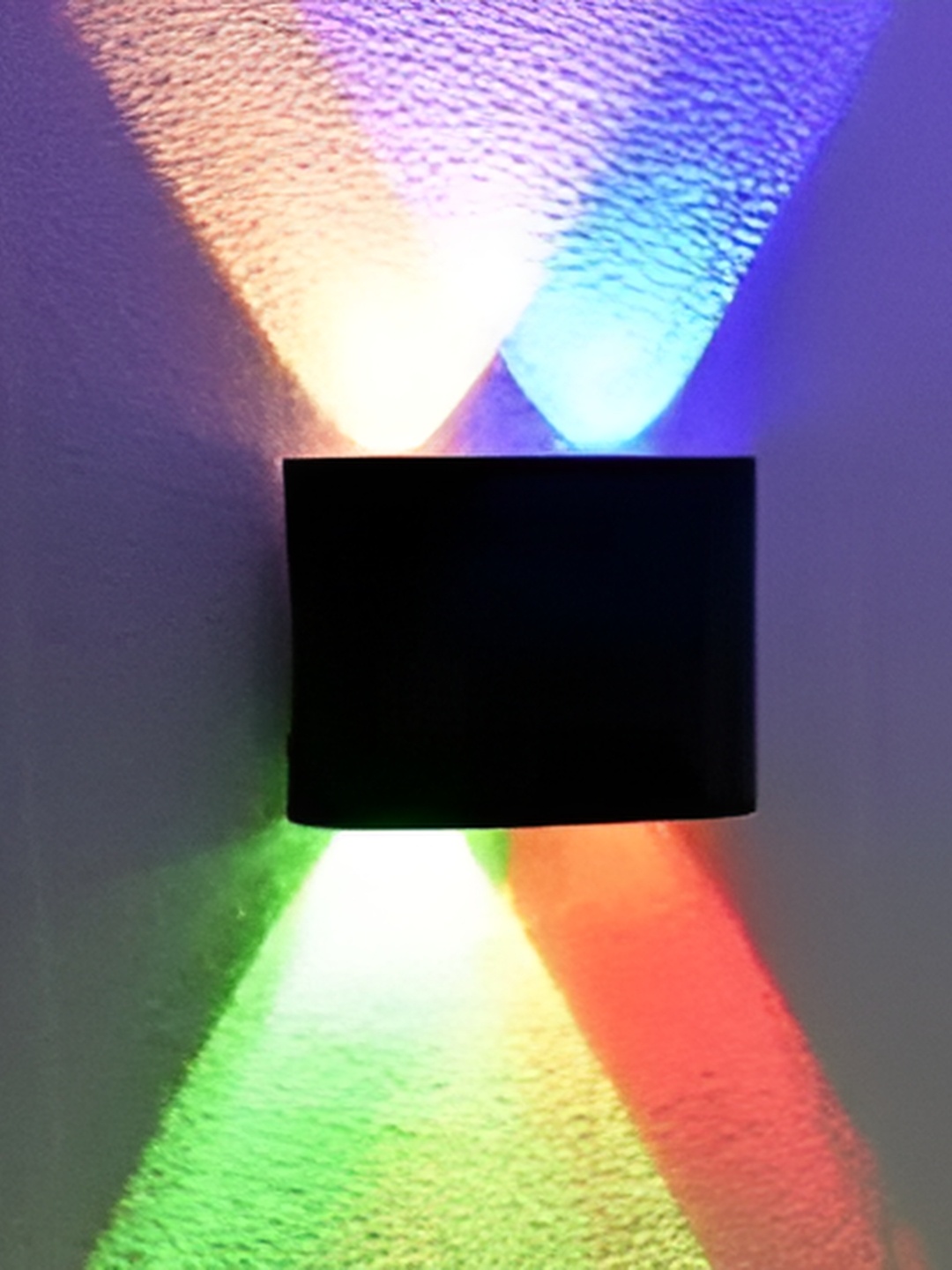 

SPARK WORLD Red & Blue Aluminium Textured Outdoor Lamp
