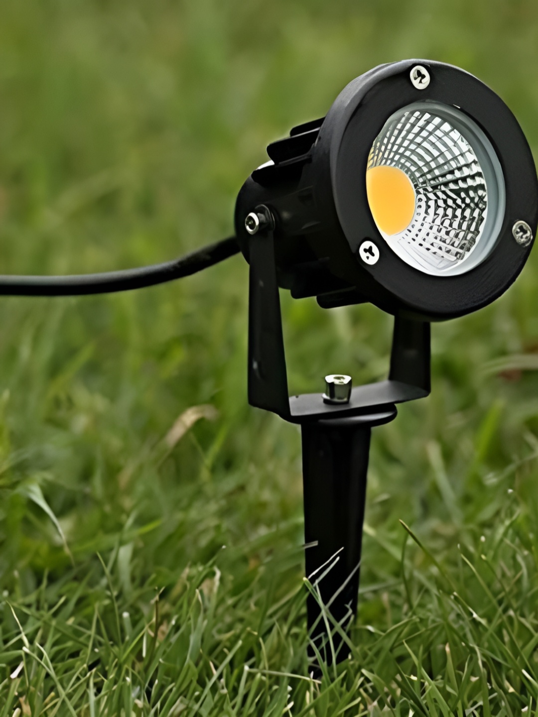 

SPARK WORLD Black & Yellow Self Assembly Outdoor Lamp