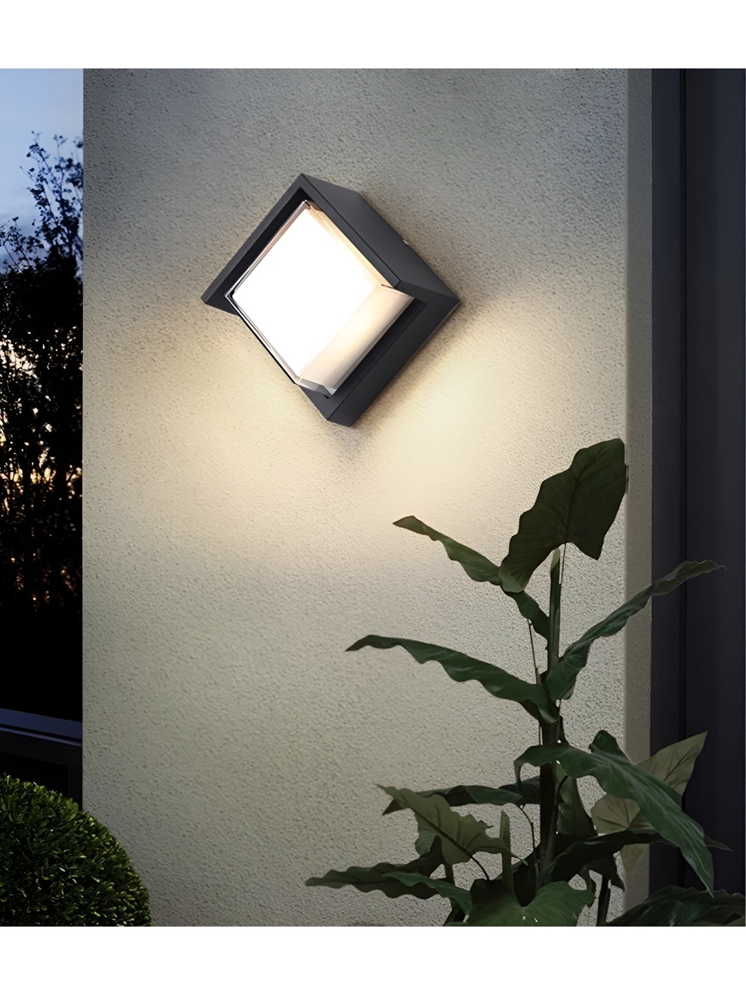 

SPARK WORLD Yellow Textured Outdoor Lamps