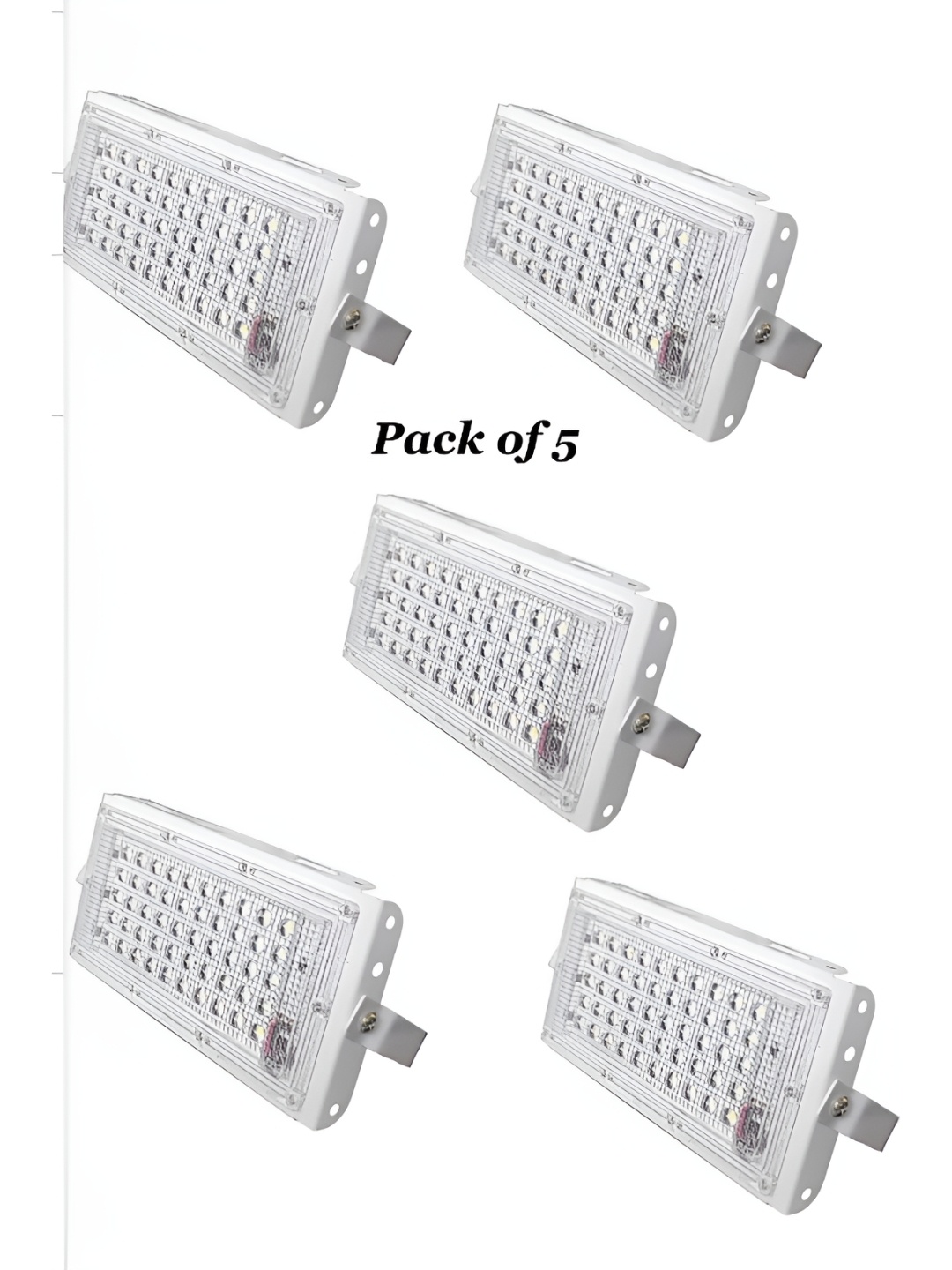 

SPARK WORLD 5-pcs White Aluminium Outdoor Lamp
