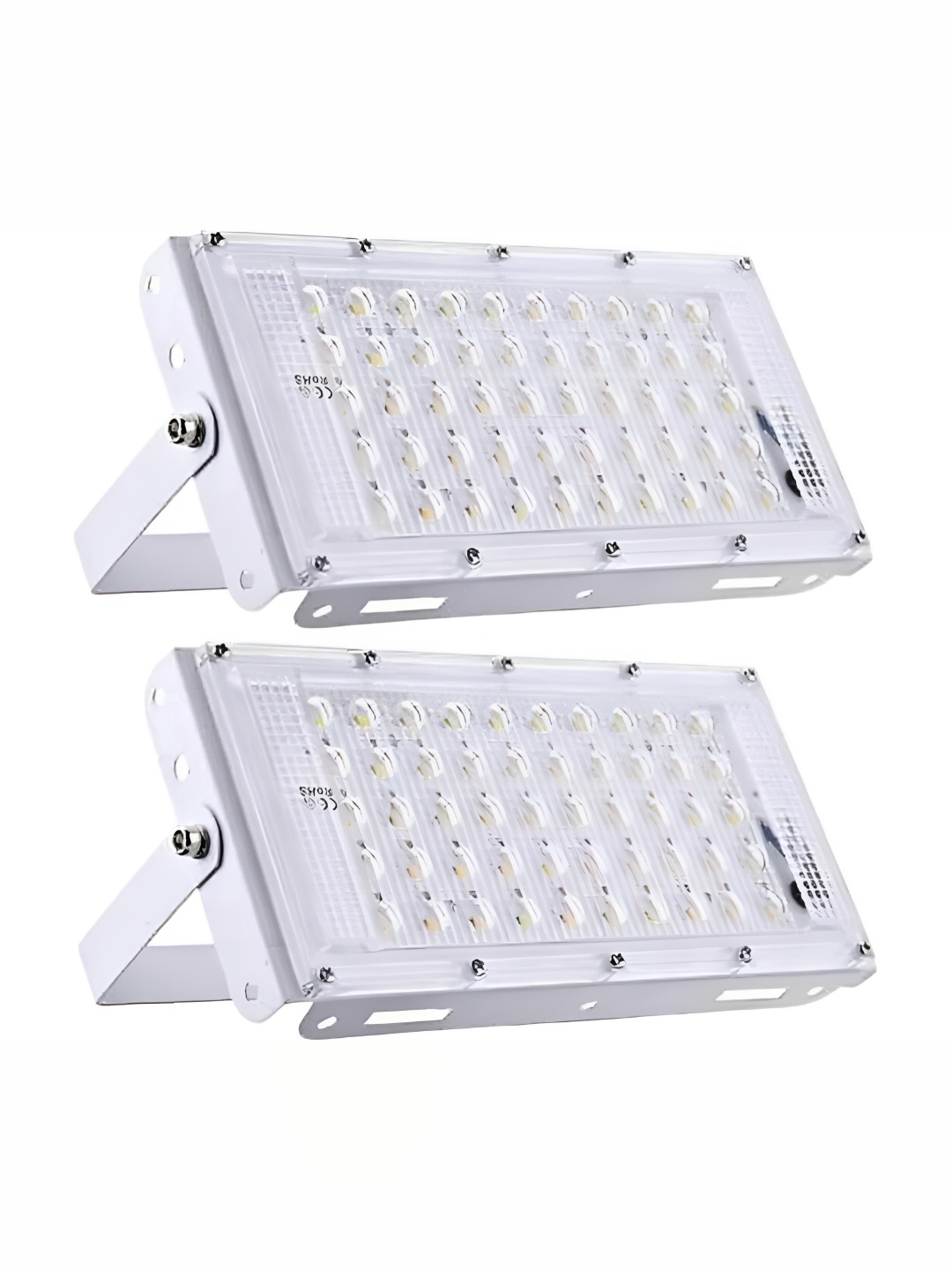 

SPARK WORLD White 2 Pieces Square Shaped Outdoor Lamps