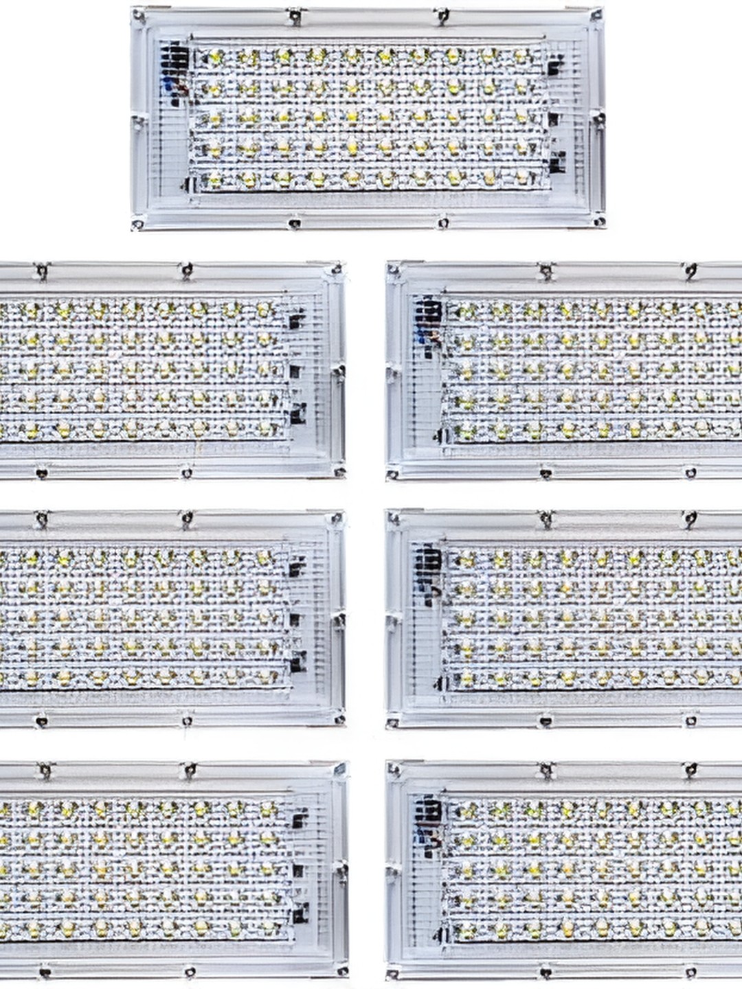 

SPARK WORLD White 7 Pieces Rectangle Shaped Outdoor Lamps