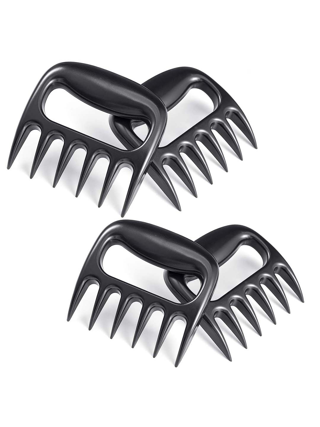 

P-Plus International 2 Pcs Black Plastic Meat Shredder Claws