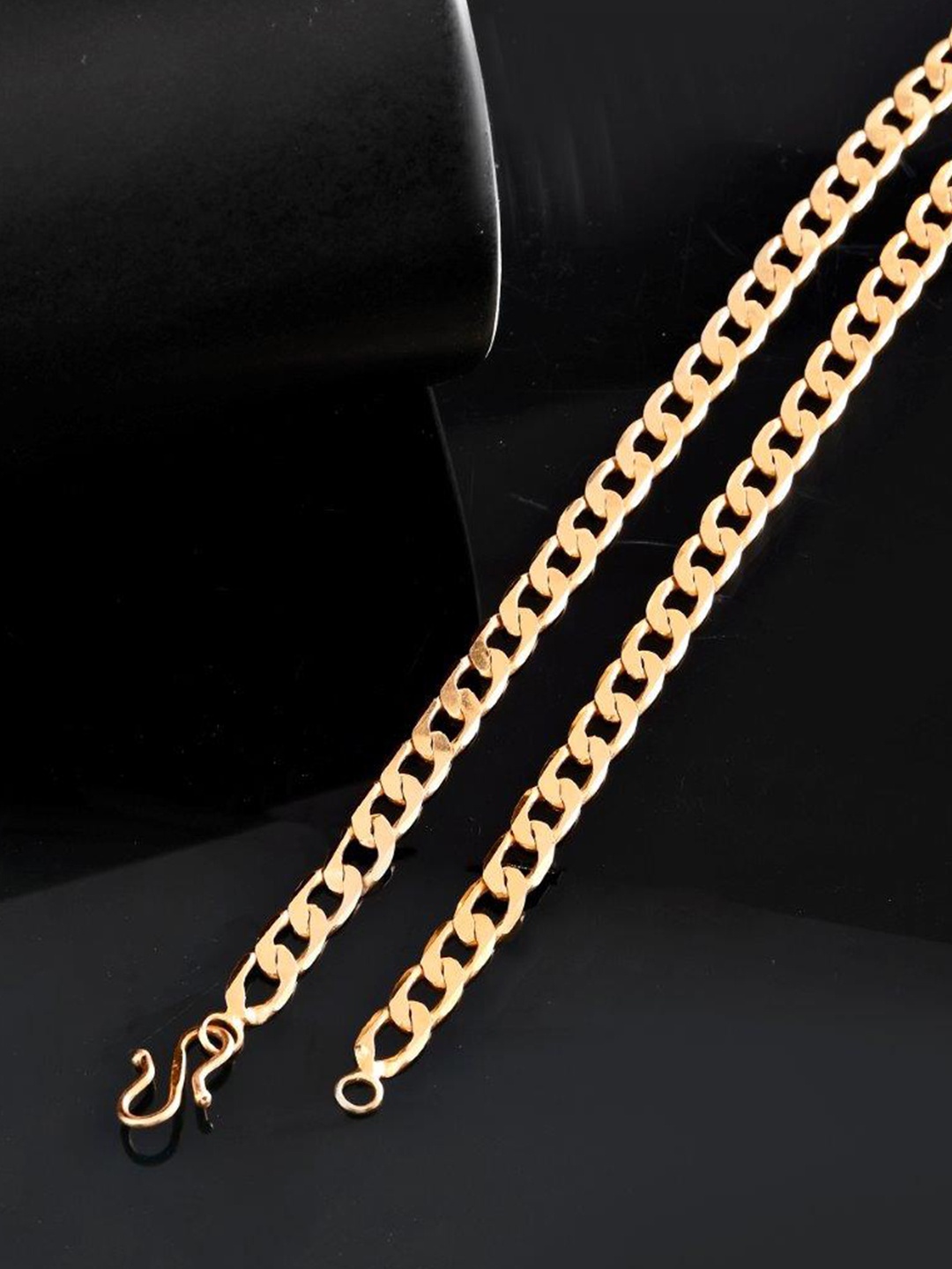 

VOJ Men Gold Plated Stainless Steel Chain