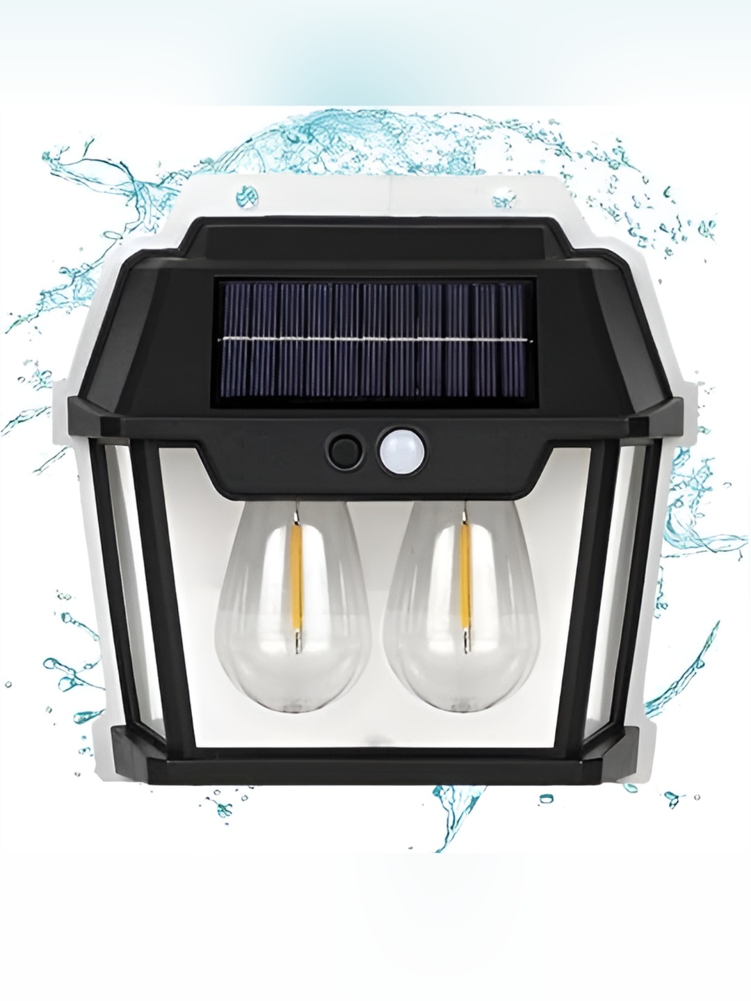 

XERGY Black Waterproof Solar Outdoor Lamps