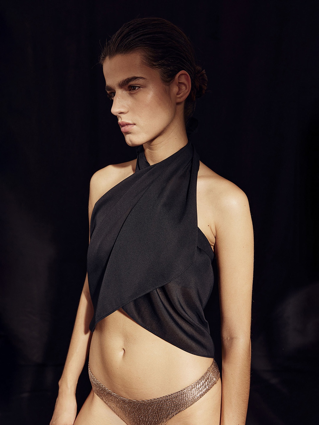 

H&M Short Sarong, Black