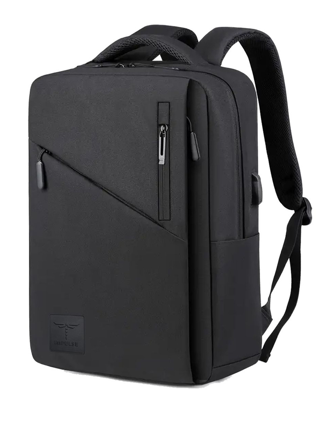 

Impulse Unisex Padded Up To 16 Inch Laptop Bag, Black