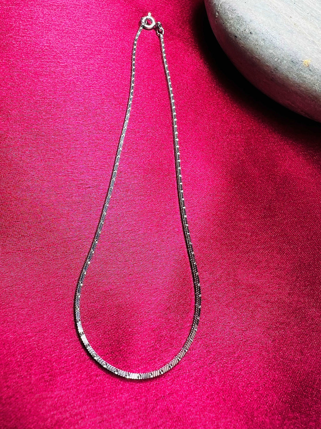 

Arte Jewels 92.5 Sterling Silver Textured Anklet