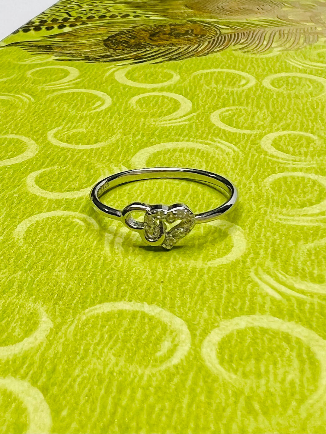

Arte Jewels 925 Silver Cubic Zirconia Studded Finger Rings