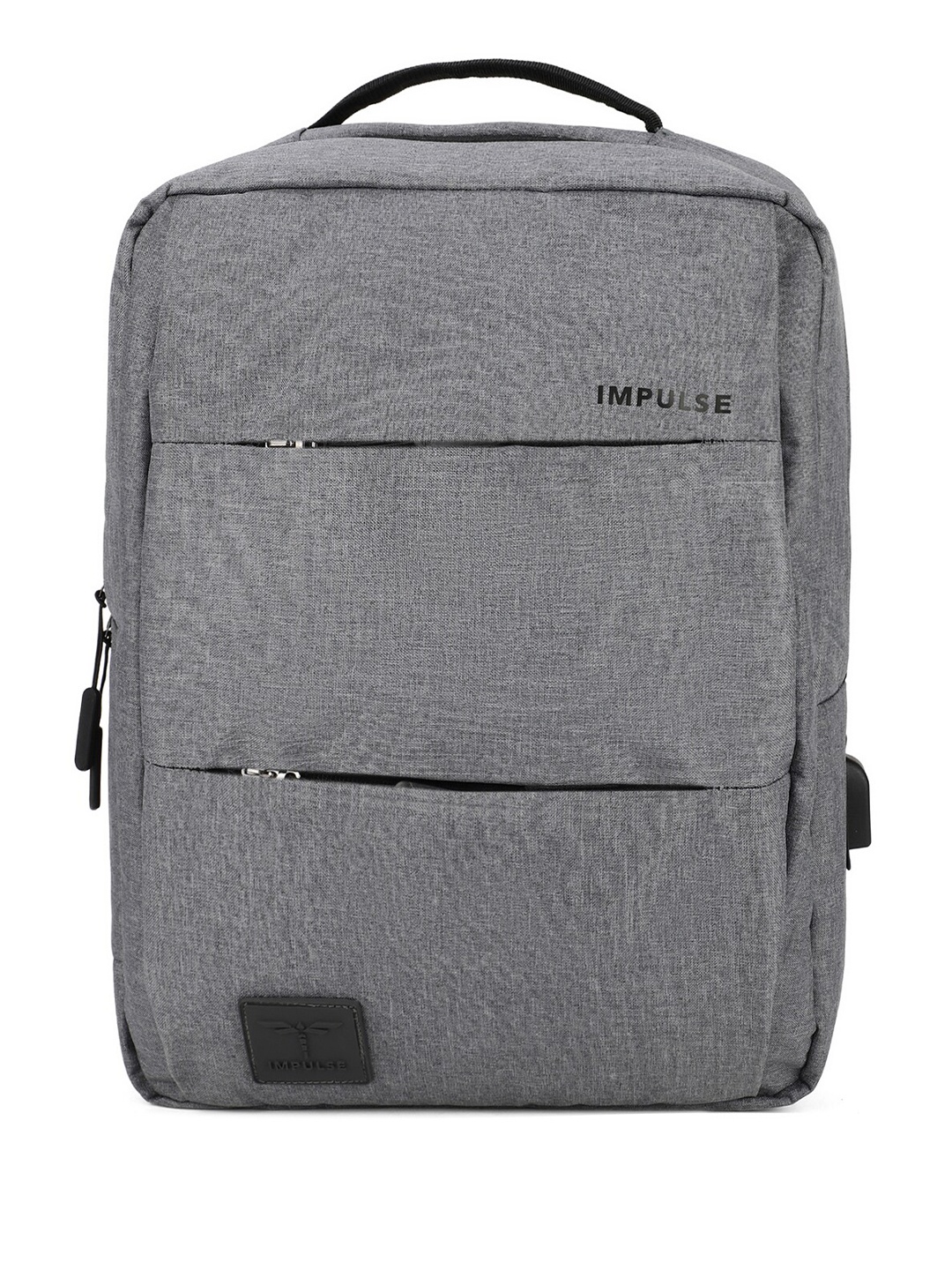 

Impulse Unisex USB Charging Port Up To 16 Inch Ergonomic Laptop Backpack, Grey