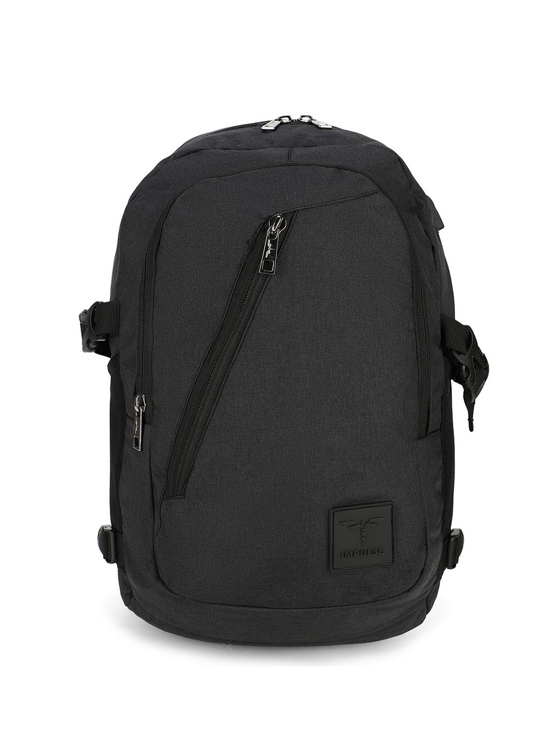 

Impulse Unisex Compression Straps Up To 16 Inch Ergonomic Laptop Backpack, Black